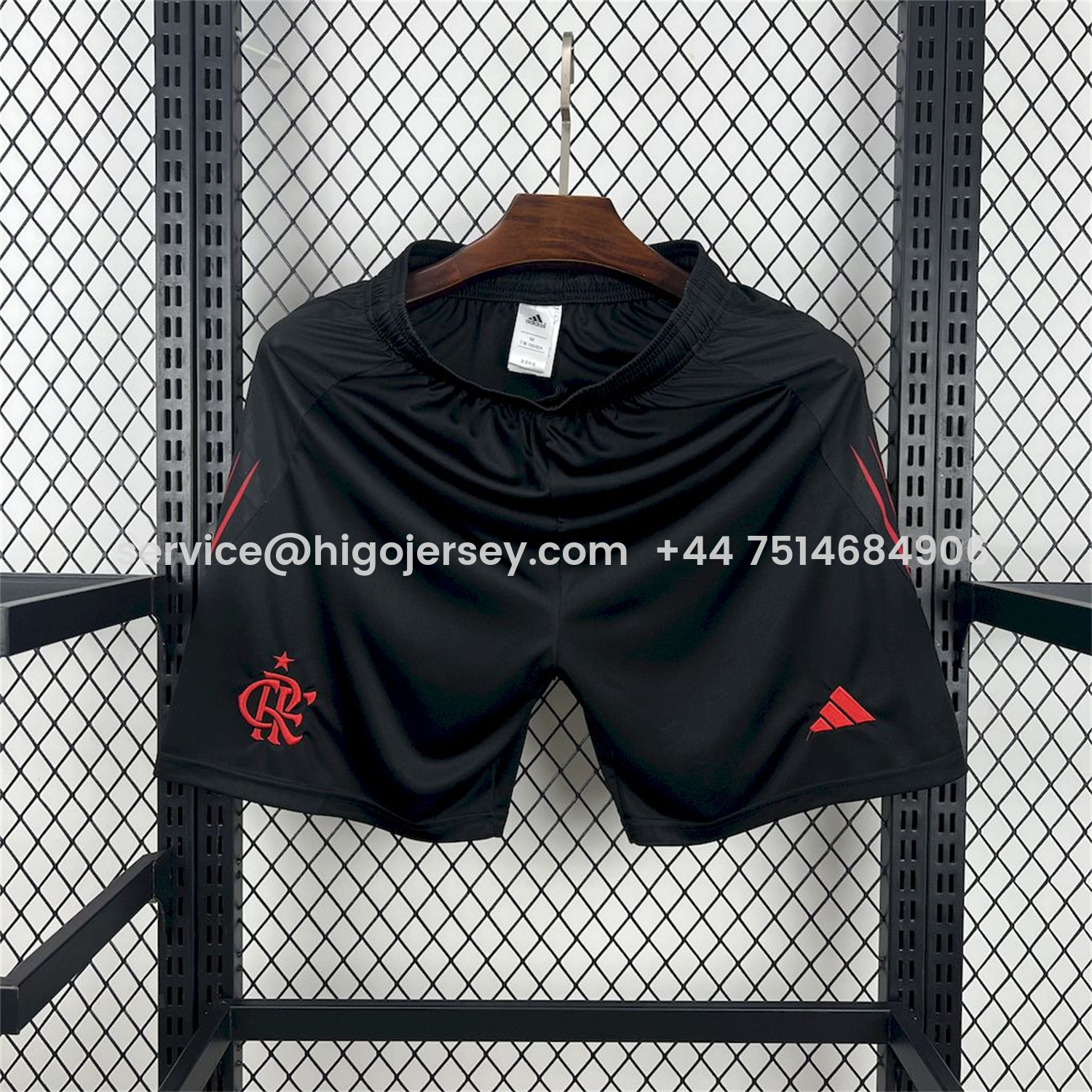 Higojerseys-Flamengo 25-26 Away Black Shorts - Fans Version
