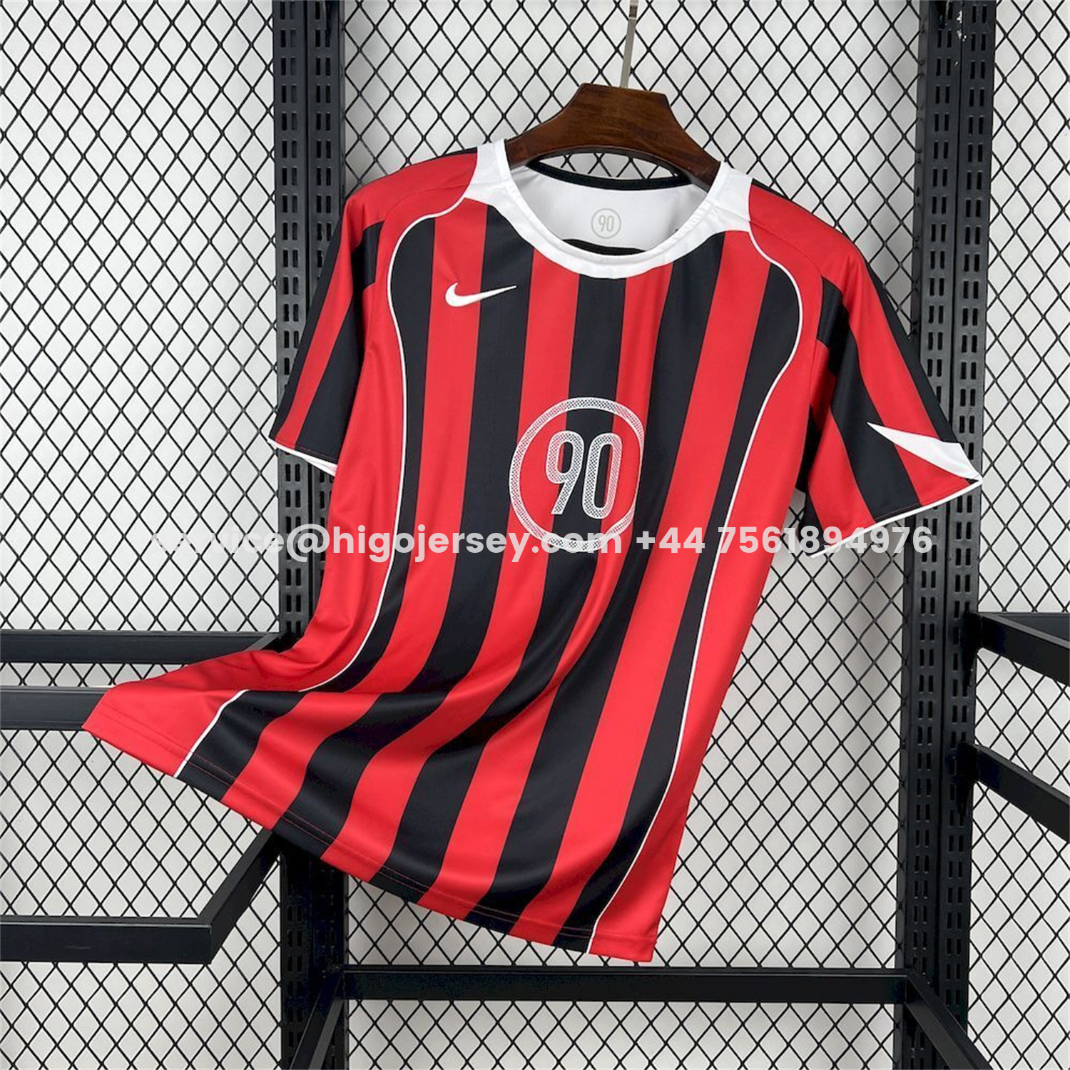 Higojerseys-Nike 2026 T90 Black And Red Special Jersey