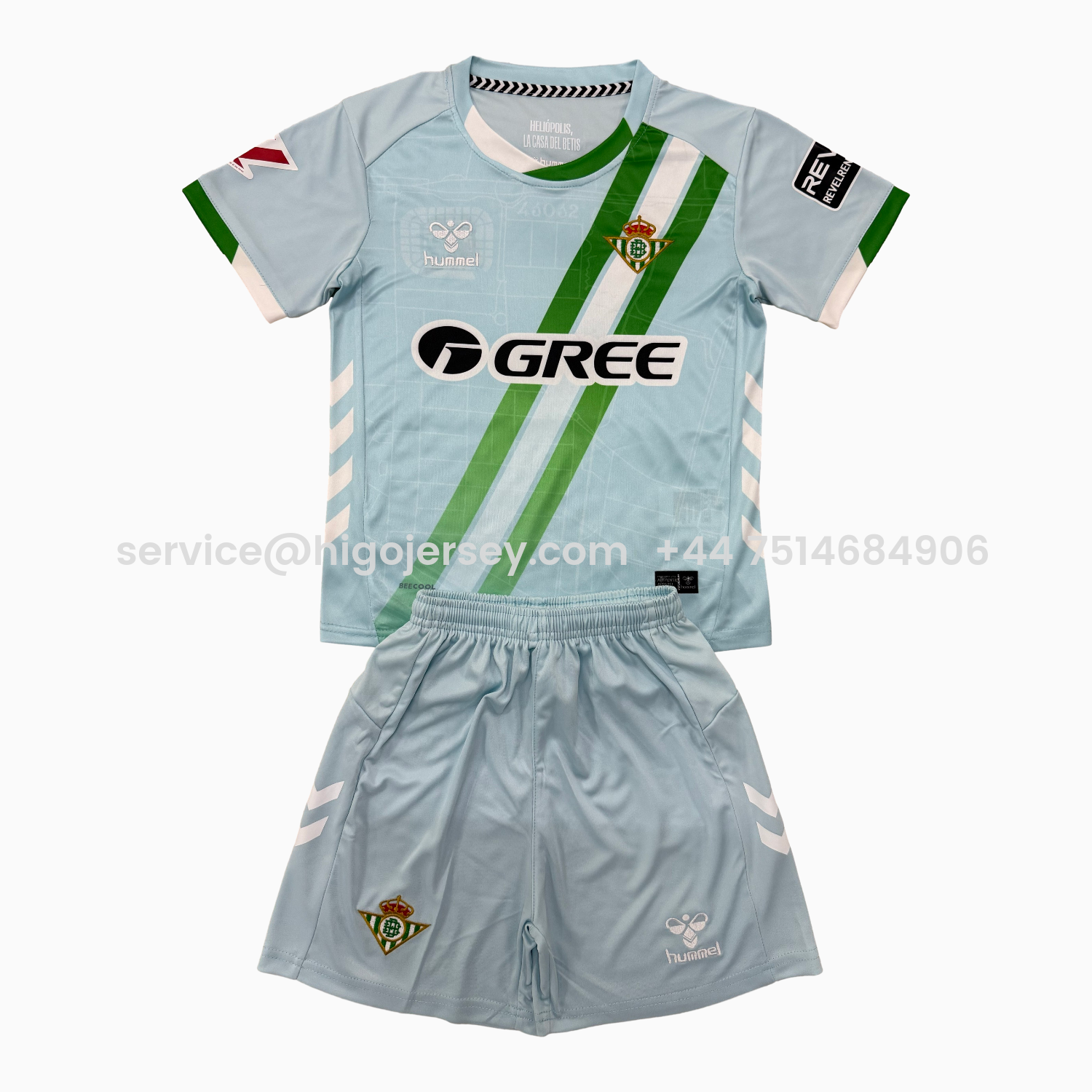 Higojerseys-Real Betis 25-26 Away Men's Adult Jersey Set - Fans Version