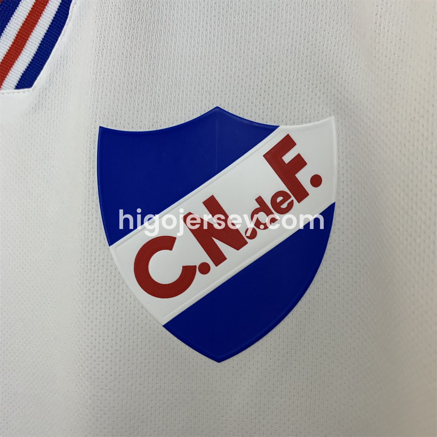 Higojerseys-Uruguay Nacional Club Nacional de Football 25-26 White Training Jersey - Fans Version
