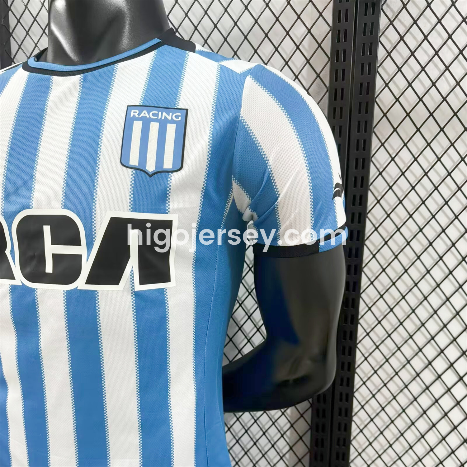Higojerseys-Racing Club de Avellaneda 24-25 Home Jersey - Player Version