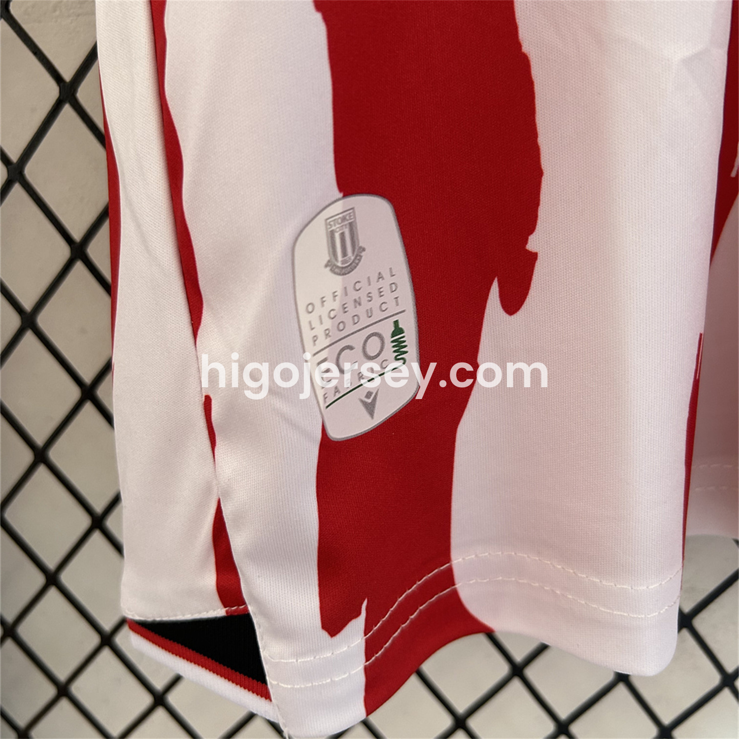 Higojerseys-Stoke City 25-26 Home Jersey - Fans Version