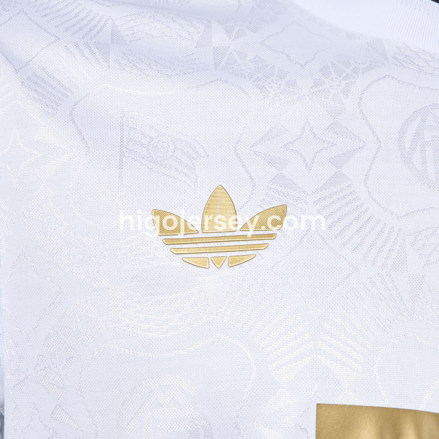 Higojerseys-Bayern Munich 2025 White 125th Anniversary Jersey - Player Version