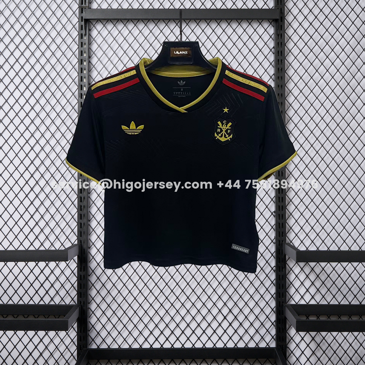 Higojerseys-Women's Flamengo 25-26 Black Special Cropped Jersey