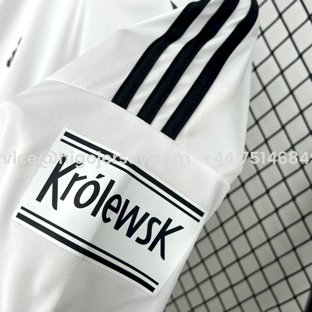 Higojerseys-Legia Warszawa 25-26 Home White Jersey - Fans Version