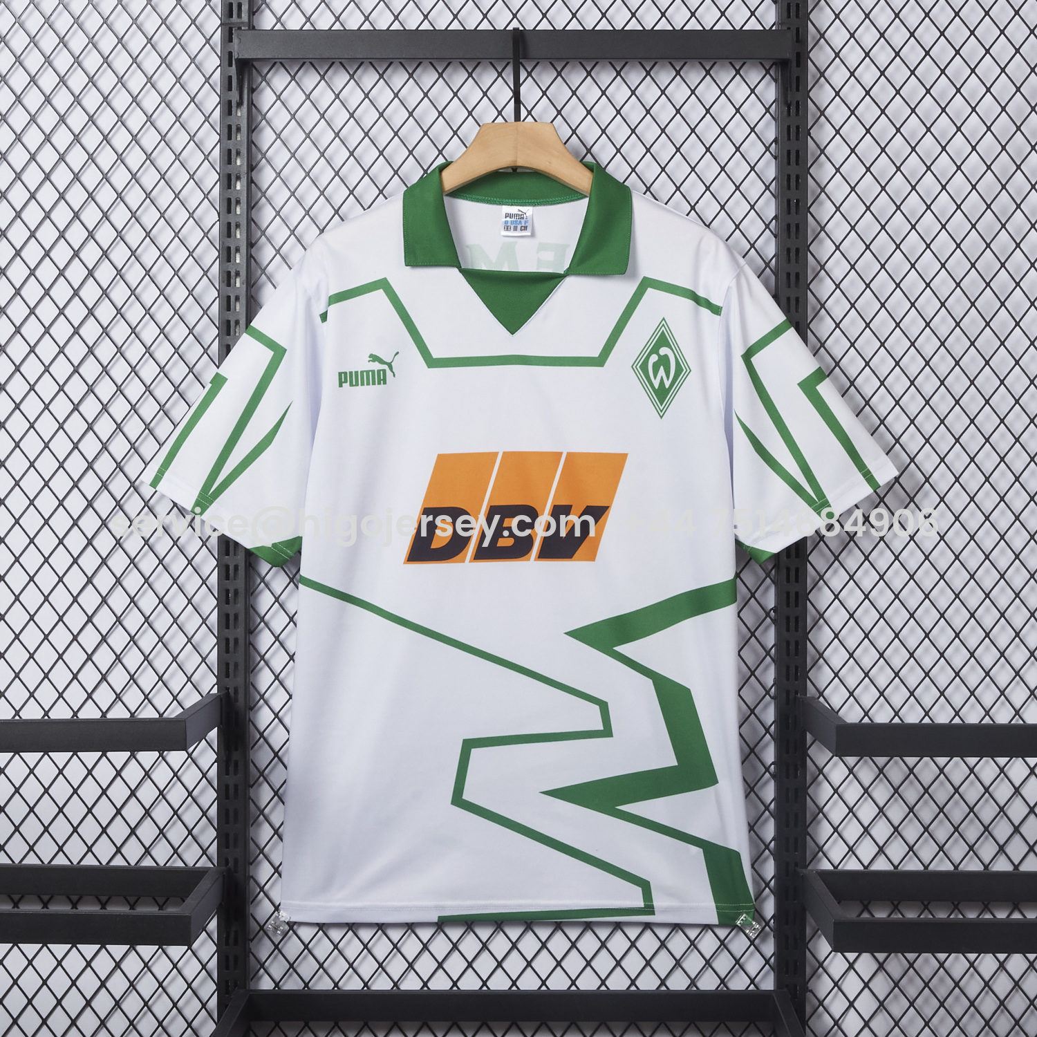 Higojerseys-Retro Werder Bremen 1993-94 Home Jersey