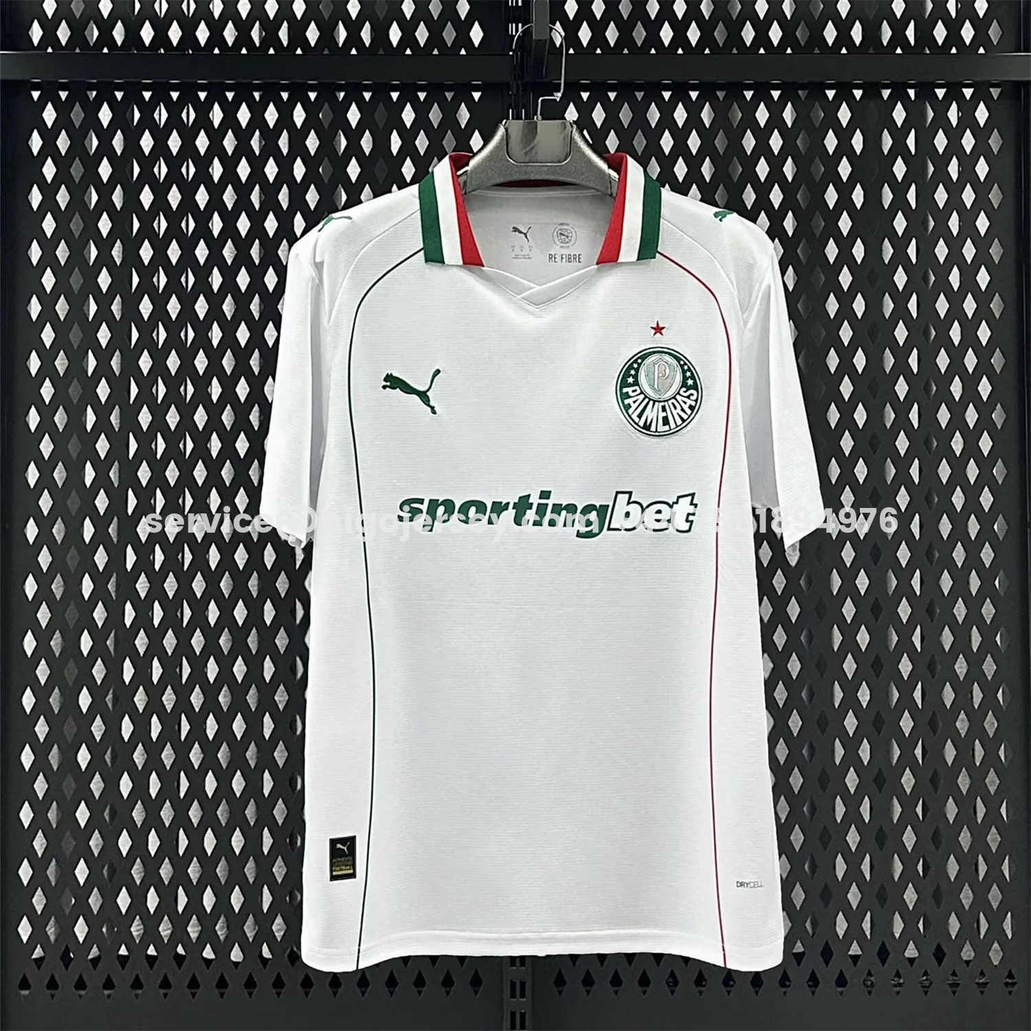 Higojerseys-Palmeiras 26-27 Away Jersey - Fans Version