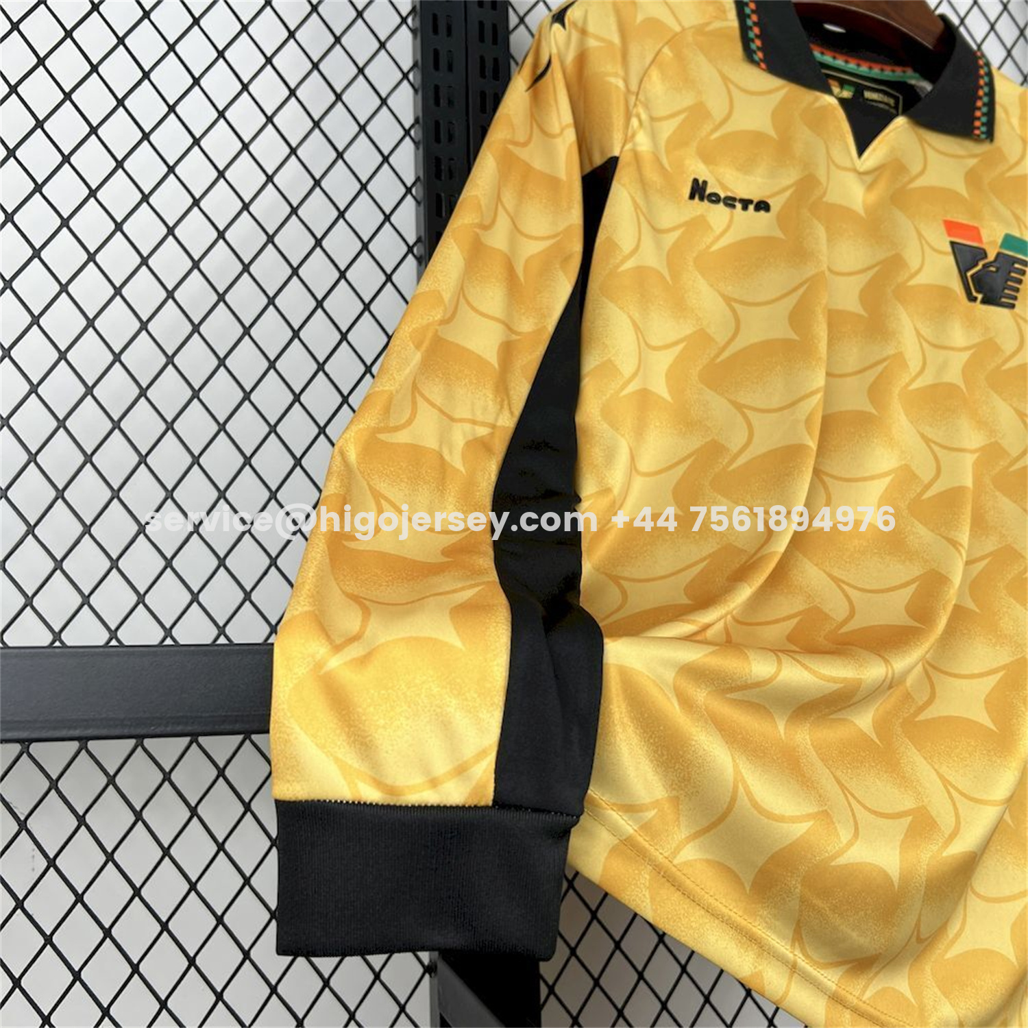 Higojerseys-Venezia FC 25-26 Goalkeeper Yellow Unsponsored Long Sleeves Jersey - Fans Version