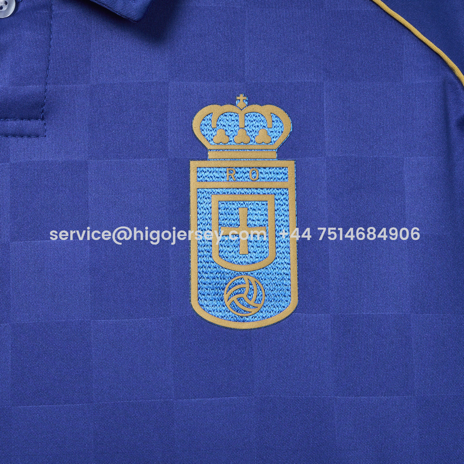Higojerseys-Real Oviedo 25-26 Centenary Home Jersey - Fans Version