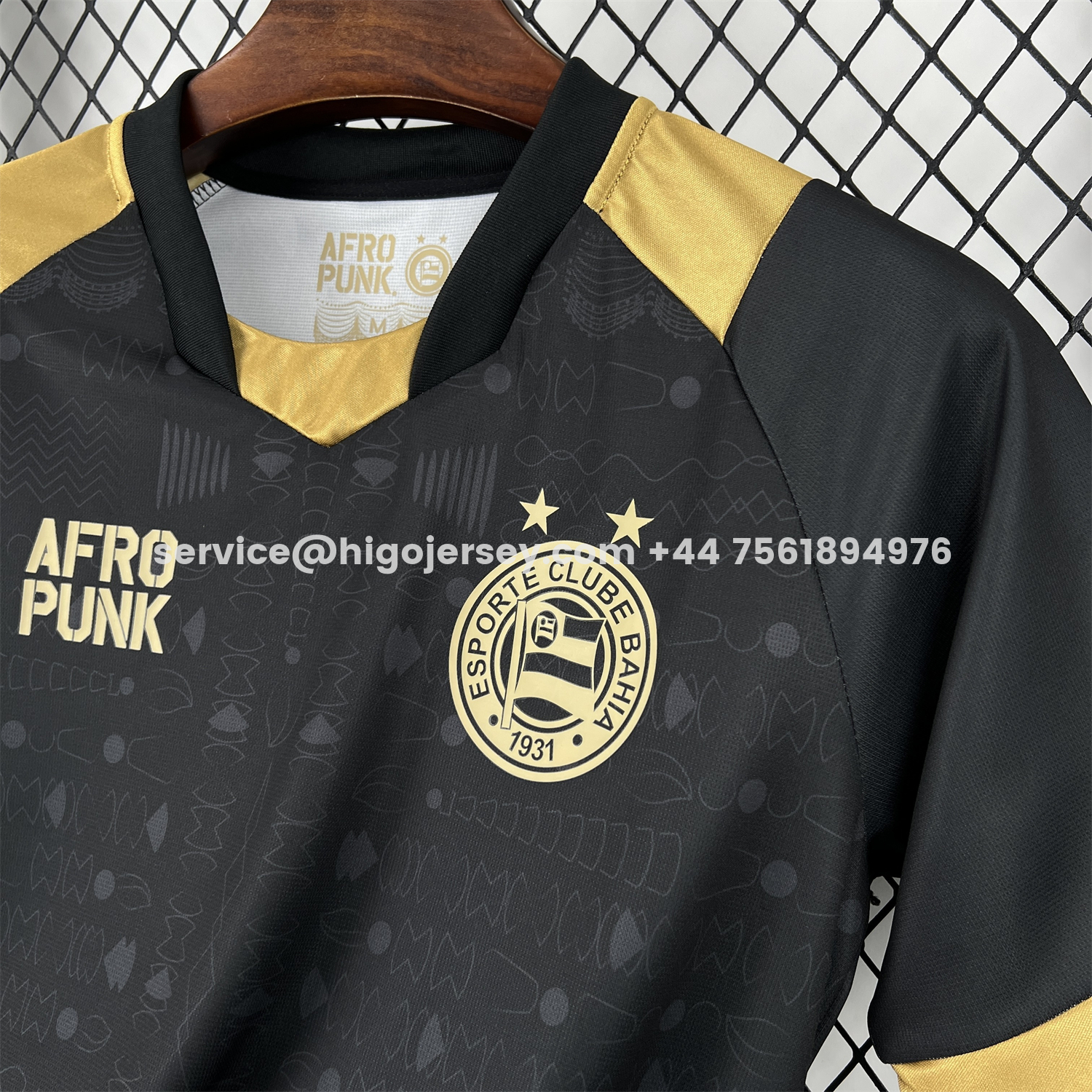 Higojerseys-Bahia 25-26 November AFROPUNK Black Jersey - Fans Version