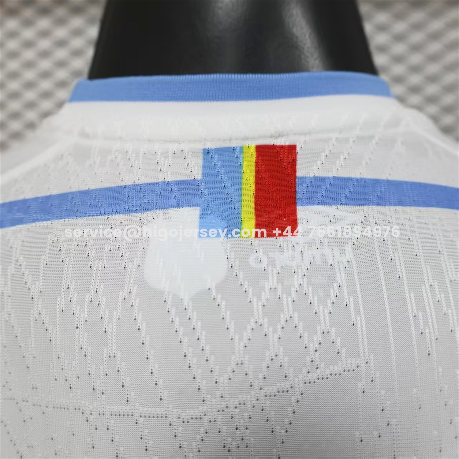 Higojerseys-Congo 2026 Away White Jersey - Player Version