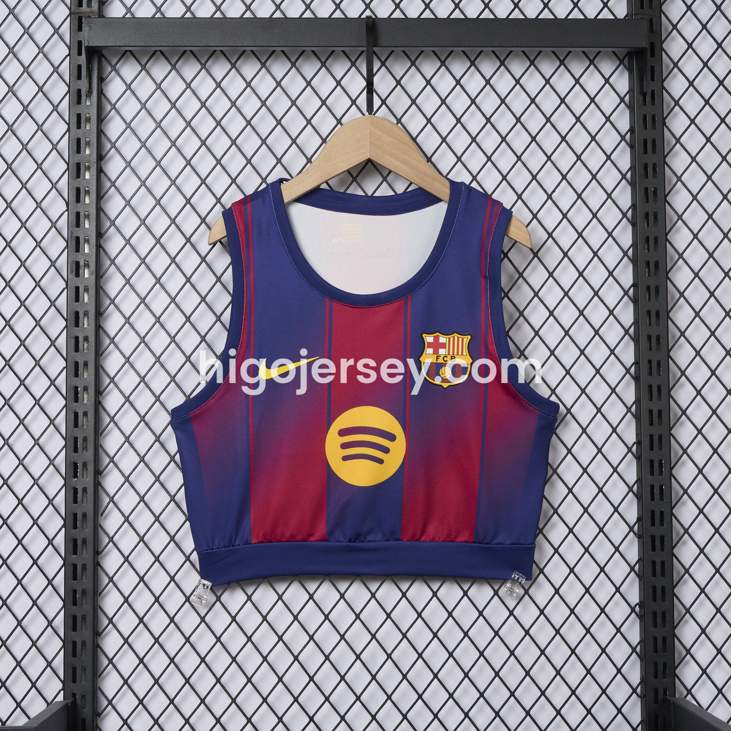 Higojerseys-Women's Barcelona 25-26 Home Yoga Vest