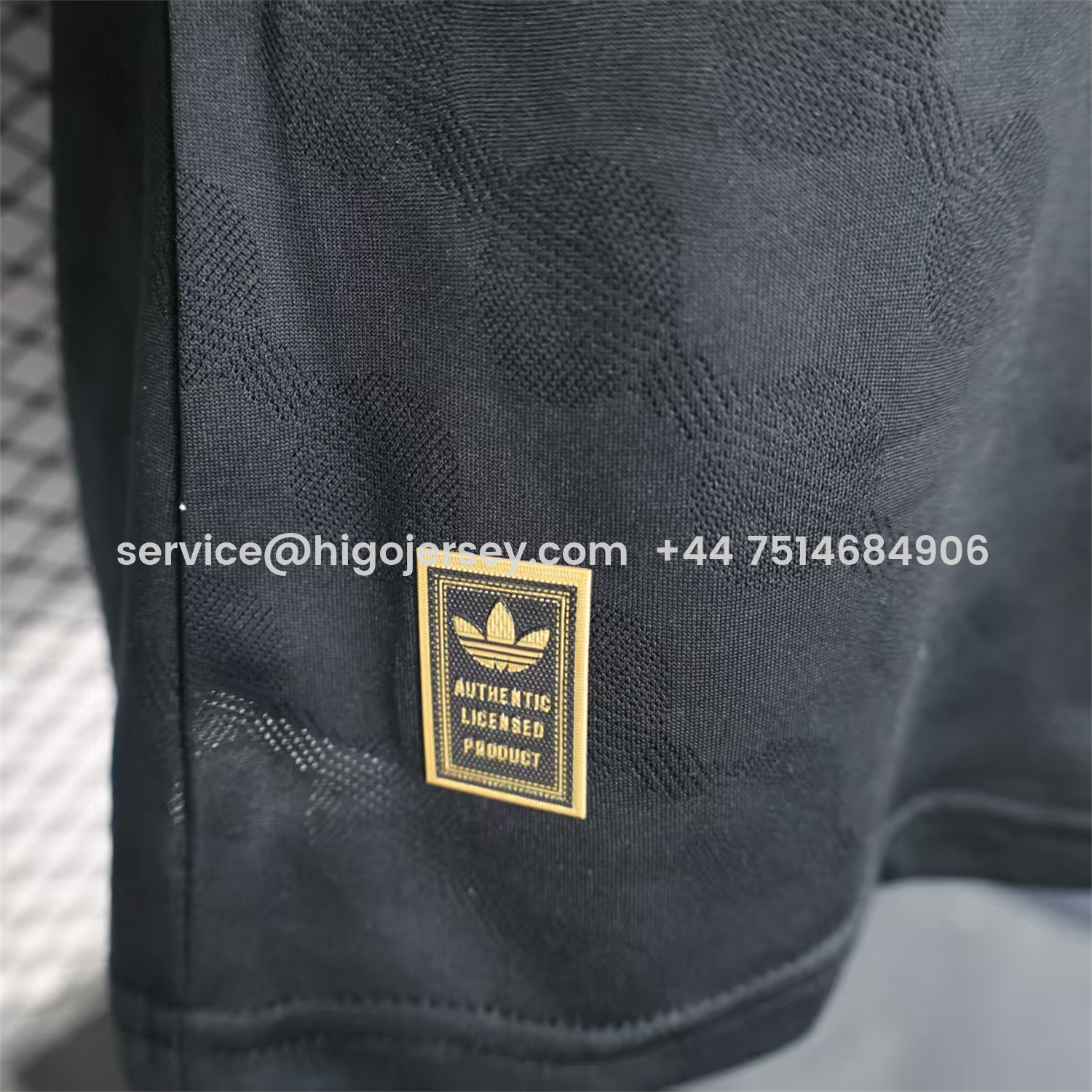 Higojerseys-Real Madrid 25-26 Polka Dots Black And Gold Jersey - Player Version