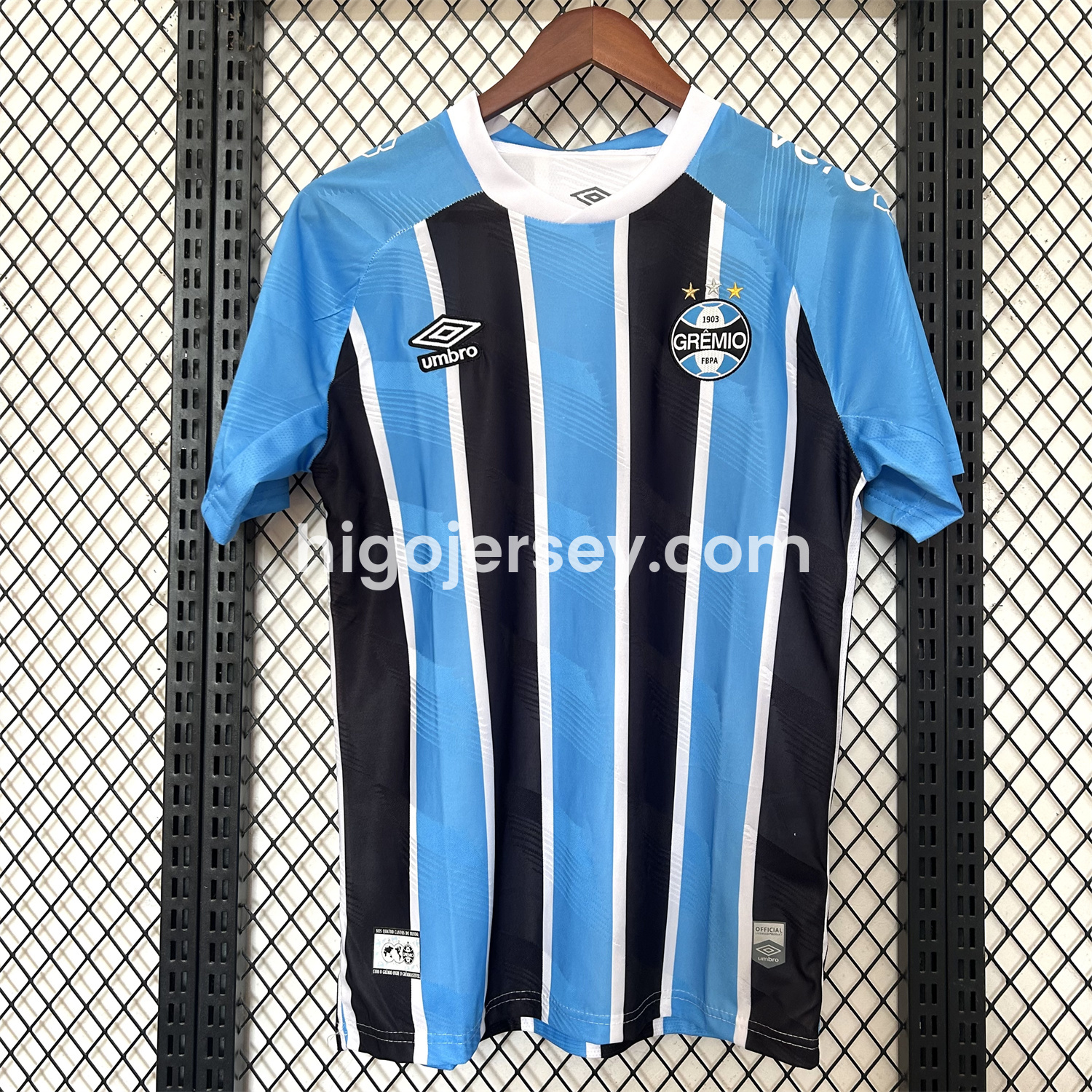 Higojerseys-Gremio 25-26 Home Jersey - Fans Version
