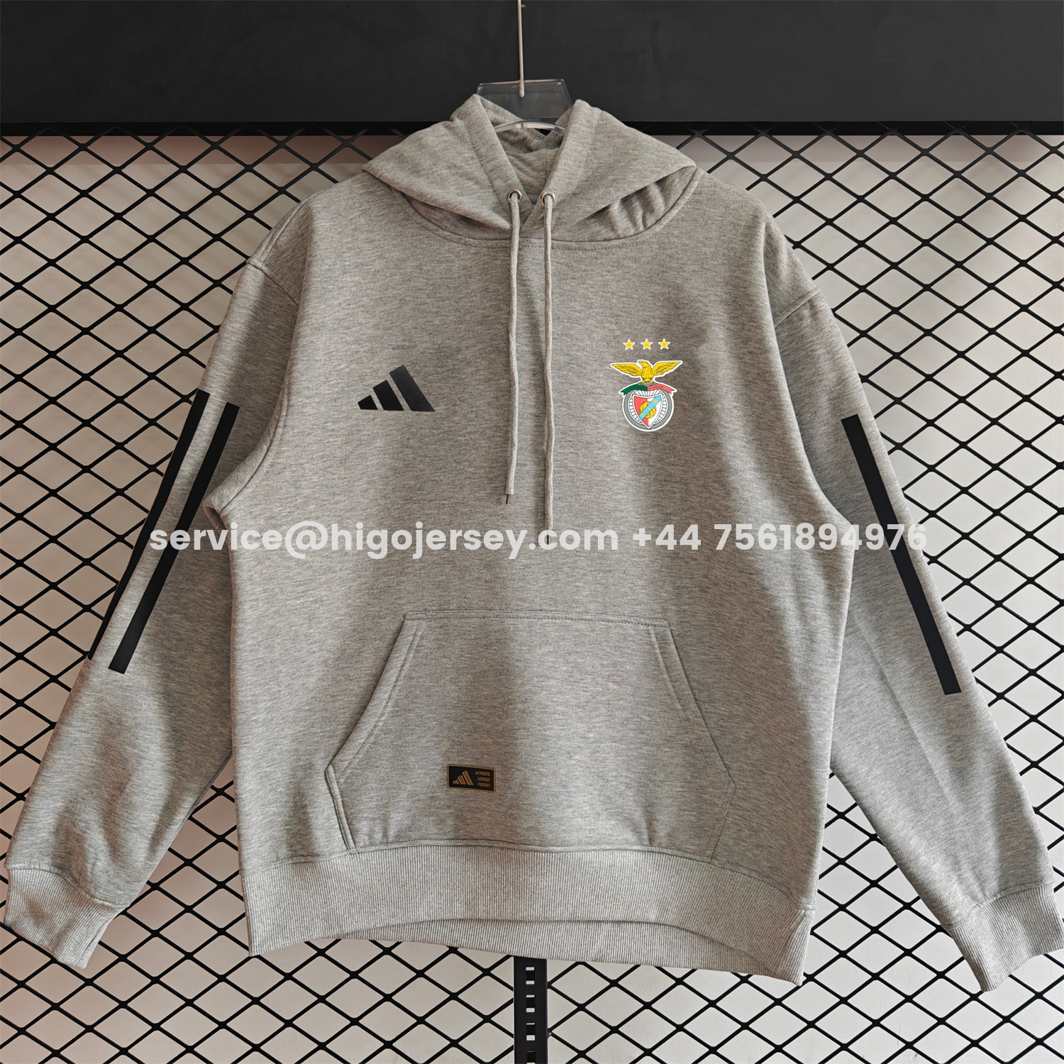Higojerseys-Benfica 25-26 Home Unisex Pullover Hoodie