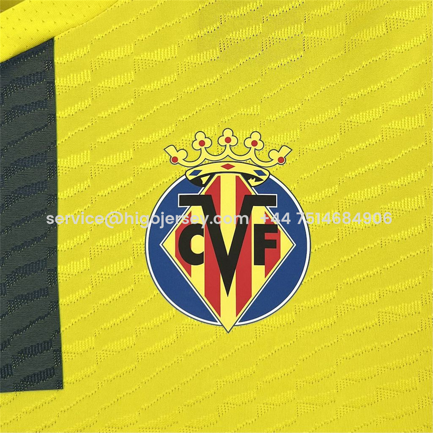 Higojerseys-Villarreal 25-26 Home Jersey - Fans Version