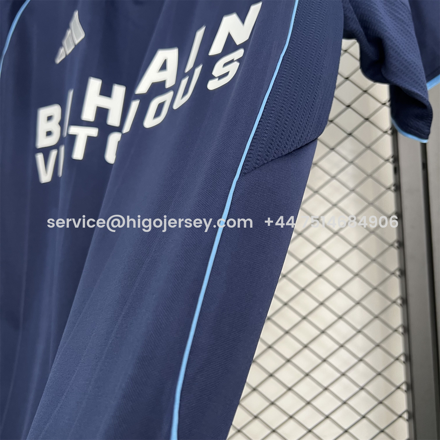 Higojerseys-Paris FC 25-26 Home Jersey - Fans Version
