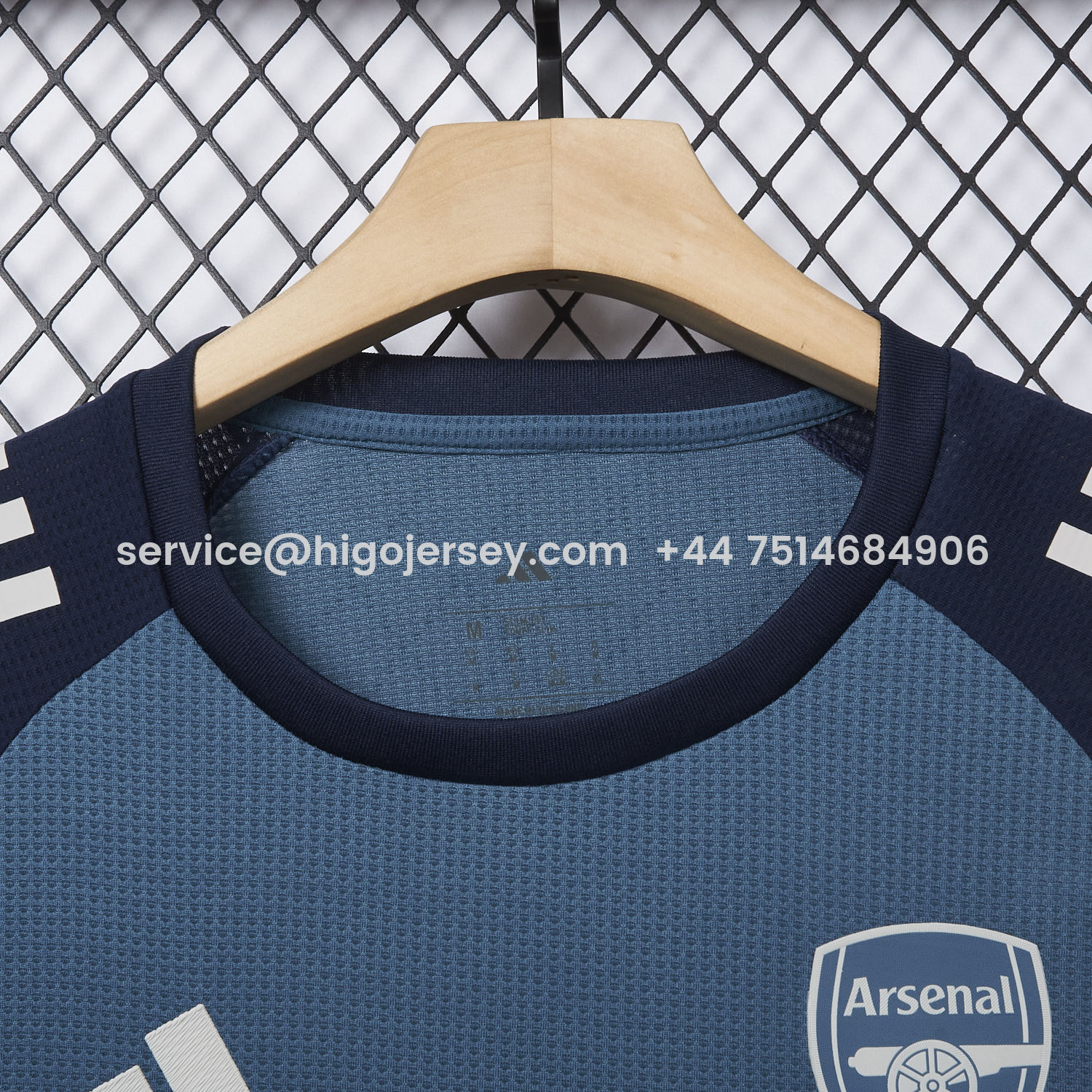 Higojerseys-Arsenal 25-26 Blue Training Jersey - Player Version