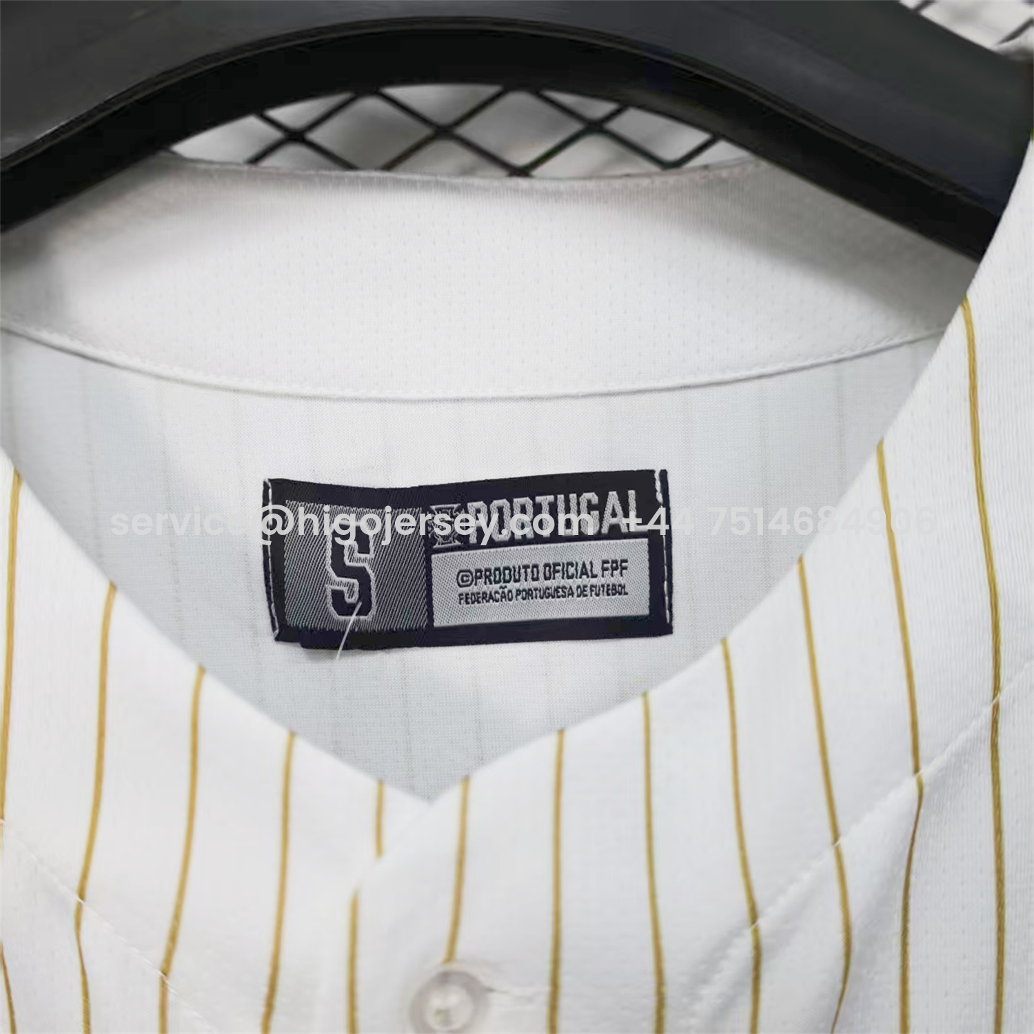 Higojerseys-Portugal 2025-26 White Baseball Jersey
