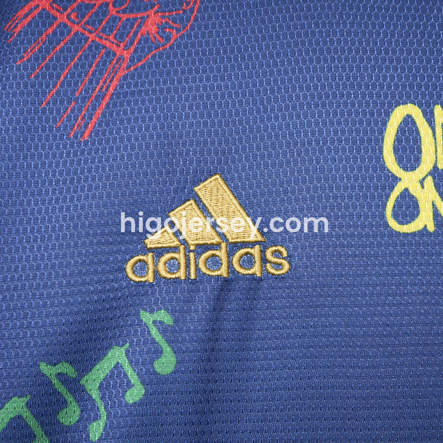 Higojerseys-Ajax x B-O-B Marly 2025-26 40th Blue Special Edition Jersey - Fans Version
