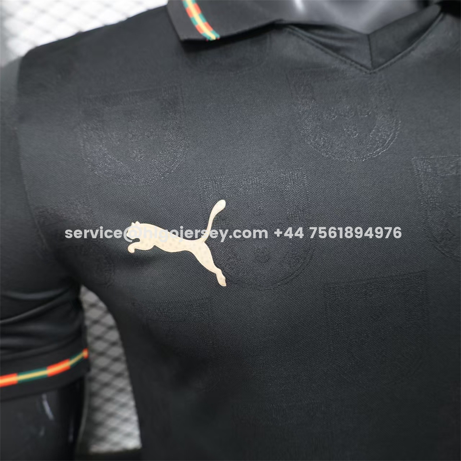Higojerseys-Portugal 2026 Away Black Jersey - Player Version