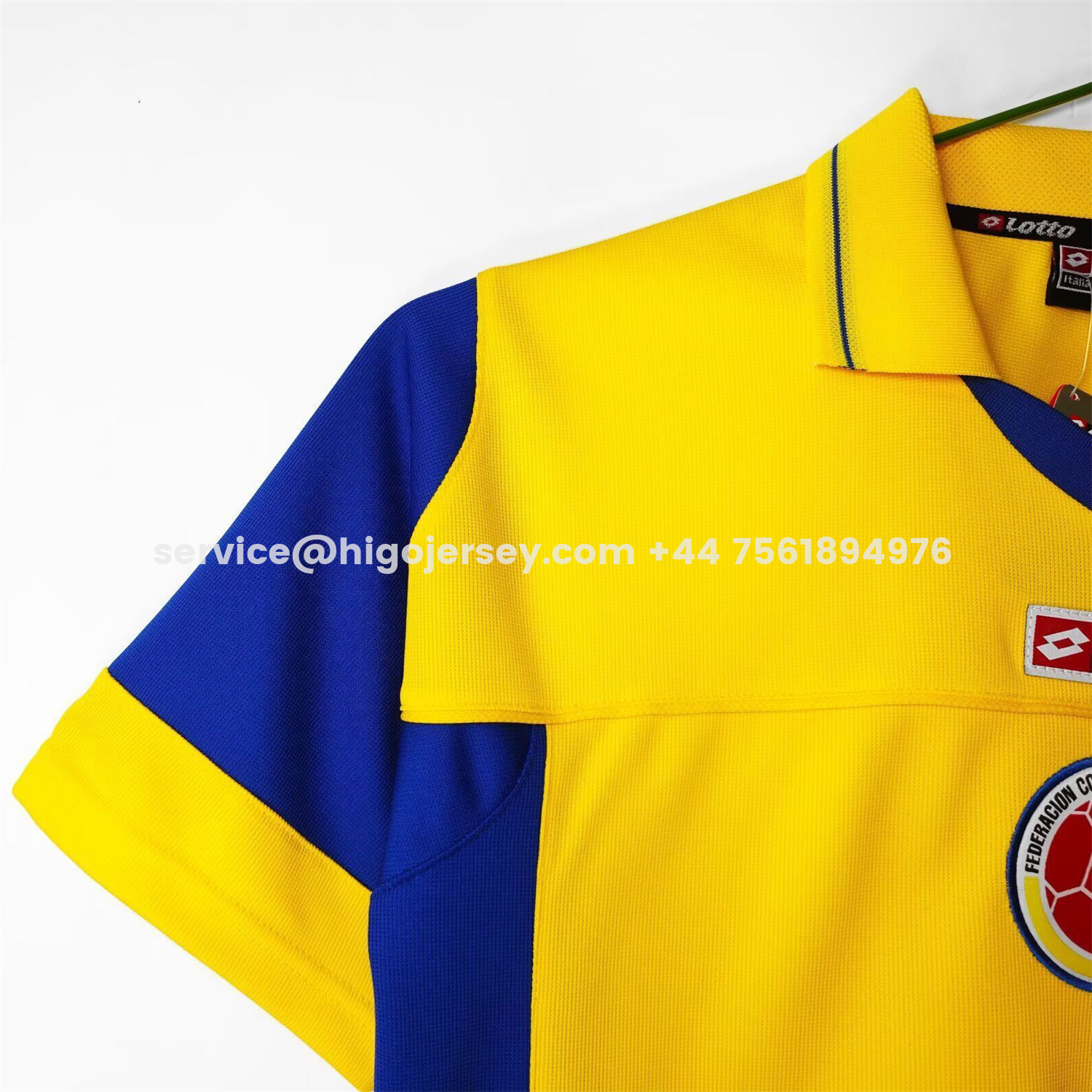 Higojerseys-Retro Colombia 2003-05 Home Jersey