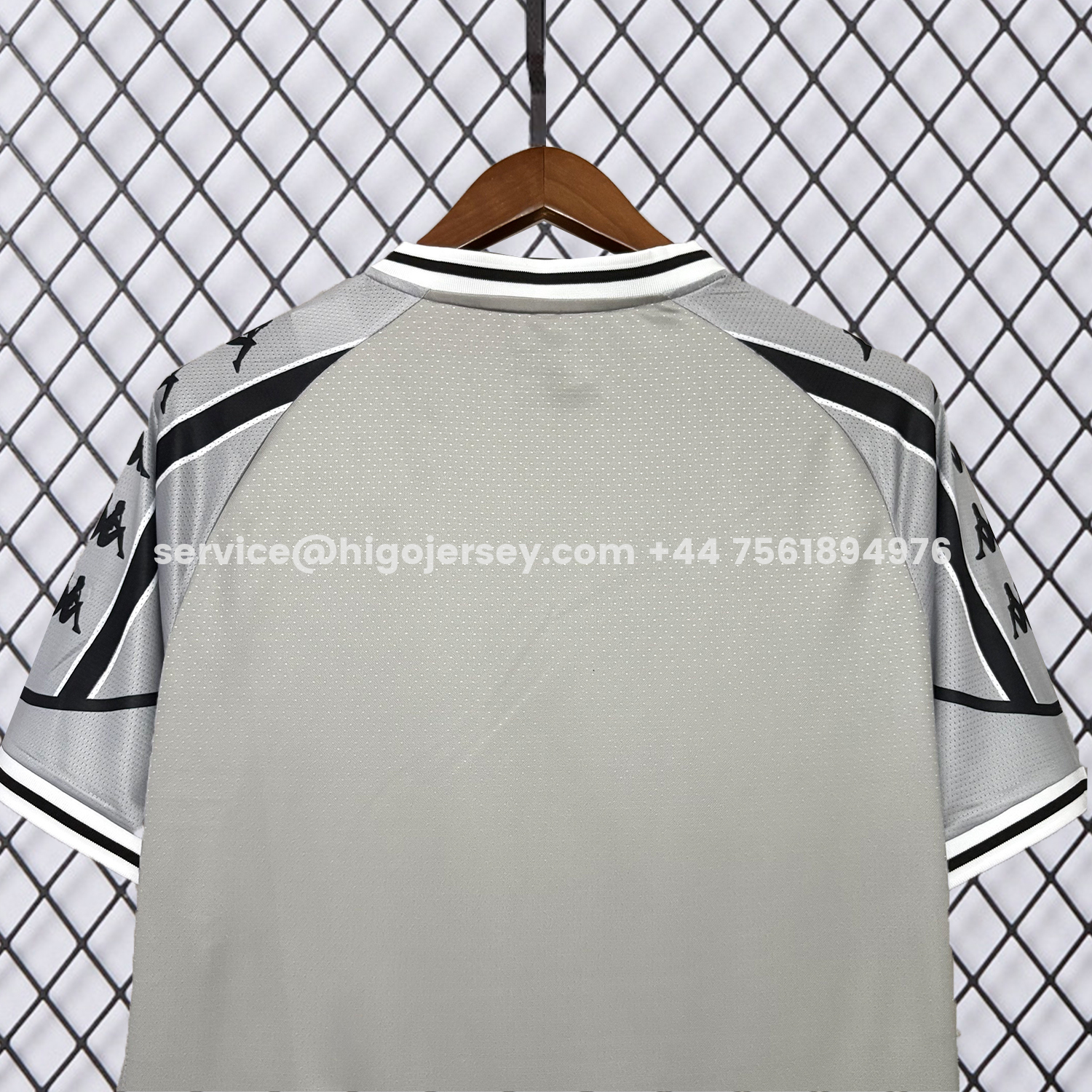 Higojerseys-Vasco da Gama 25-26 Grey Pre-Match Jersey - Fans Version