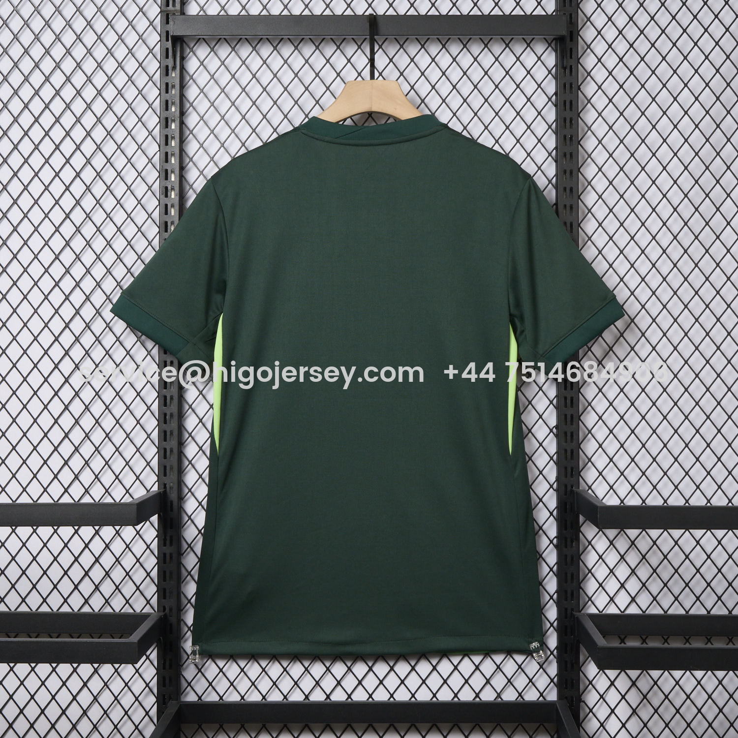 Higojerseys-Wolfsburg 25-26 Home Green Jersey - Fans Version