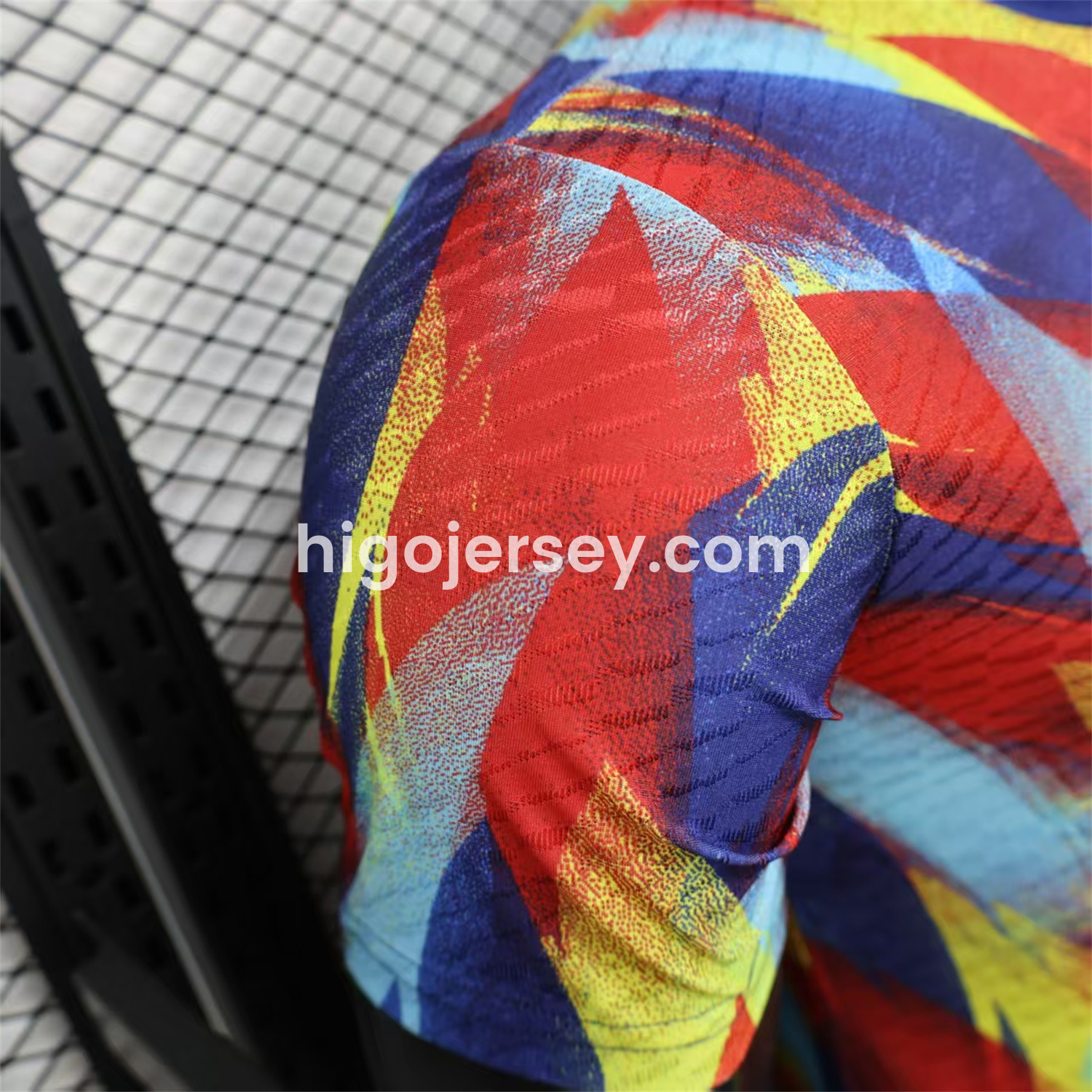 Higojerseys-Arsenal 25-26 Colorful Flame Graffiti Pre-match Training Jersey - Player Version