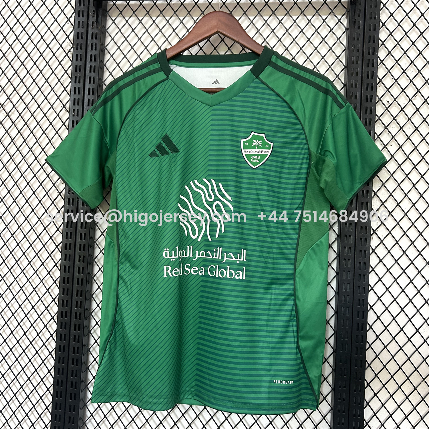 Higojerseys-Al-Ahli Saudi FC 25-26 Home Jersey - Fans Version