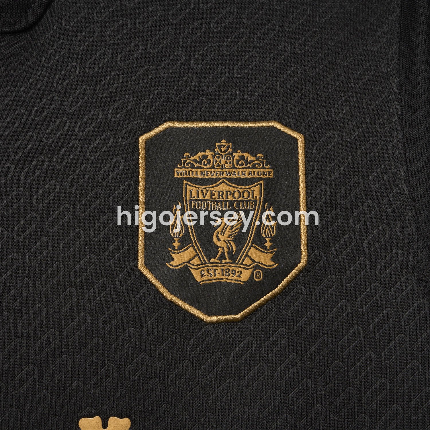 Higojerseys-Liver.pool 25-26 Istanbul 2005 Anniversary Black Jersey - Fans Version