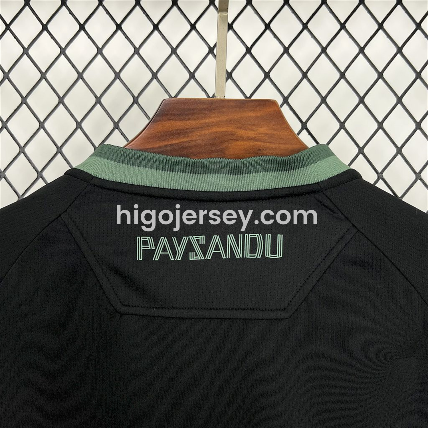 Higojerseys-Paysandu 25-26 Black Training Unsponsored Jersey - Fans Version