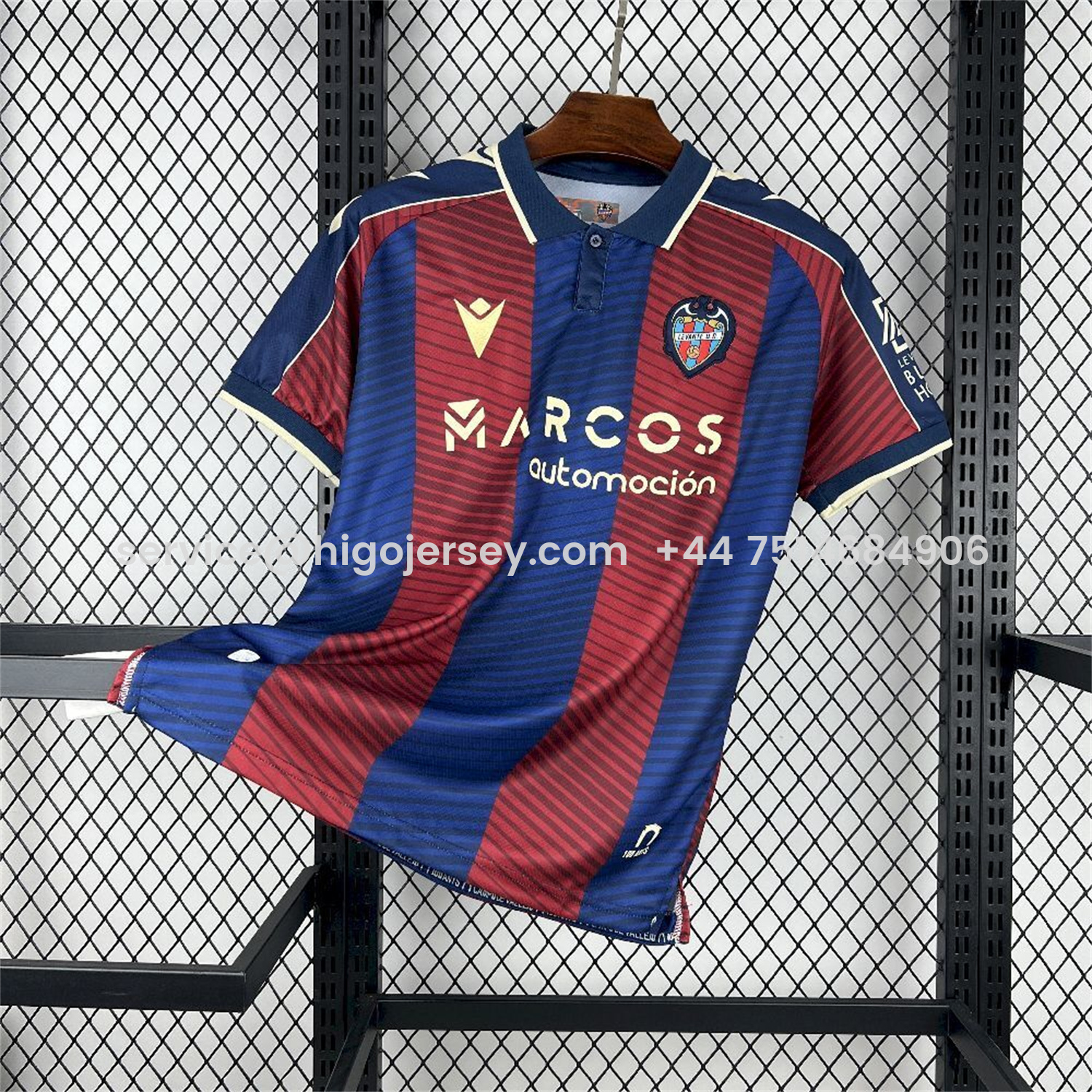 Higojerseys-Levante UD 25-26 Home Jersey - Fans Version