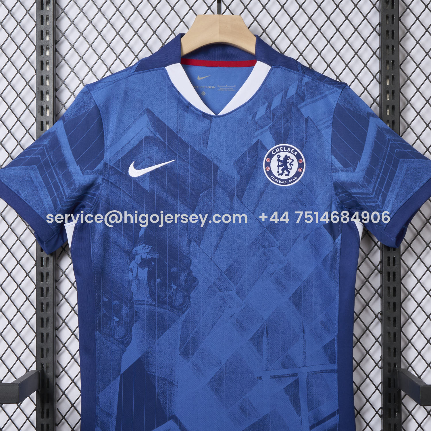 Higojerseys-C.H.E.L.S.E.A 25-26 Home Unsponsored Blue Jersey - Fans Version