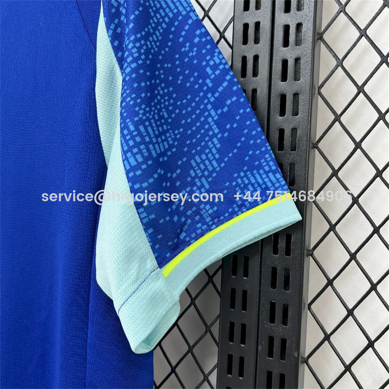 Higojerseys-Marseille 25-26 Third Blue Jersey - Fans Version