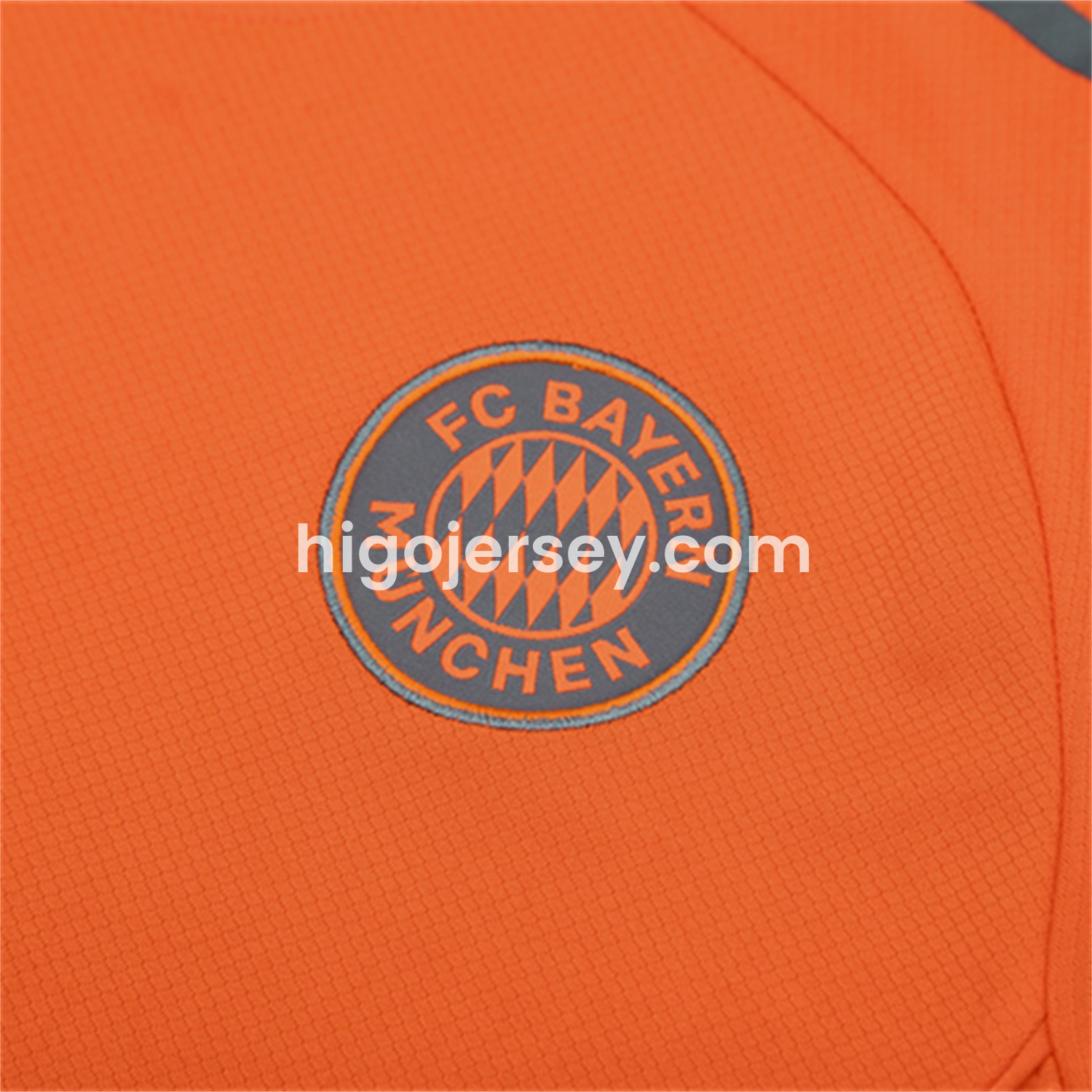 Higojerseys-Bayern Munich 25-26 Kids Short-Sleeve Training Set - Orange Top & Gray shorts