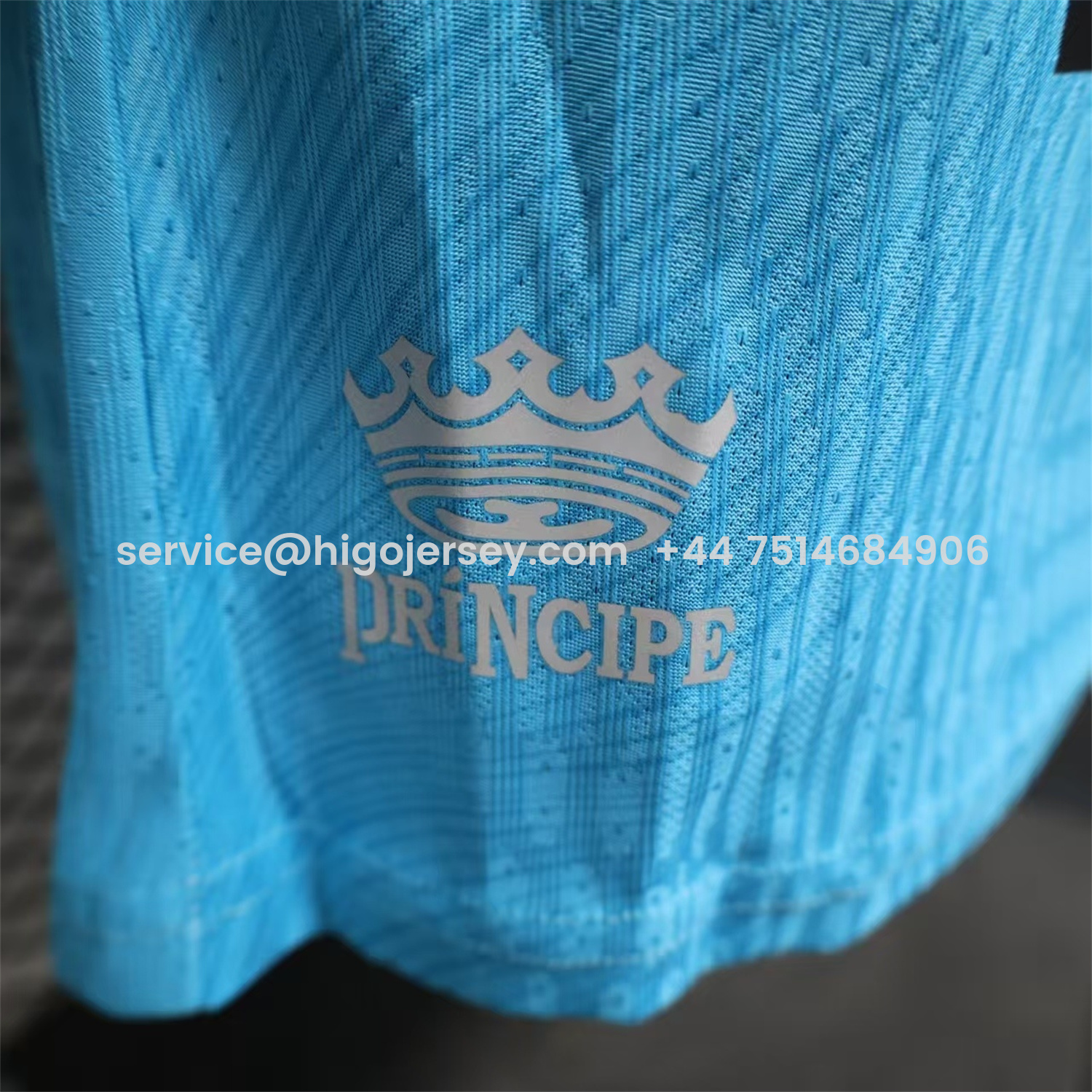 Higojerseys-Santos 25-26 Third Blue Jersey - Play Version