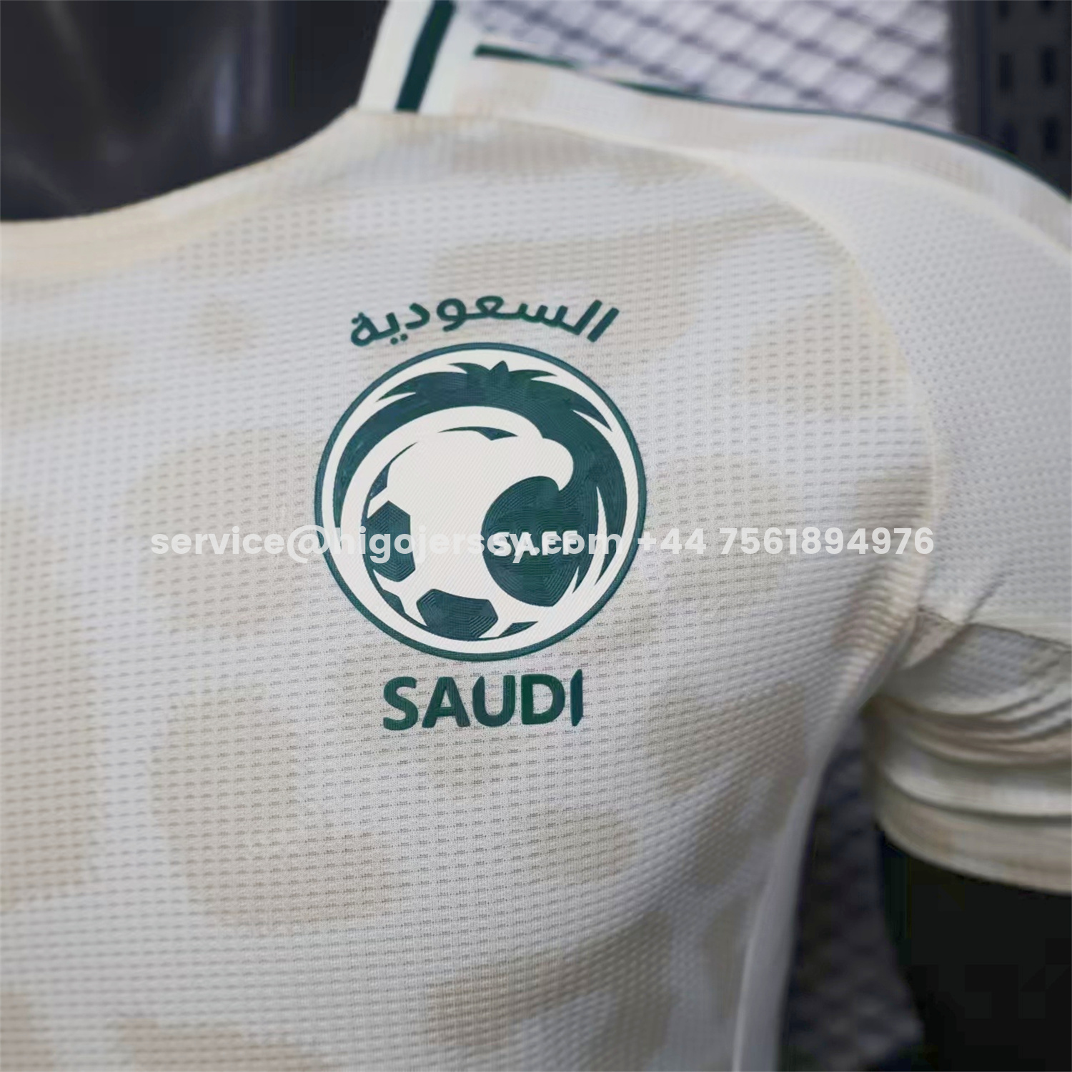 Higojerseys-Saudi Arabia 2026 Away White Jersey - Player Version