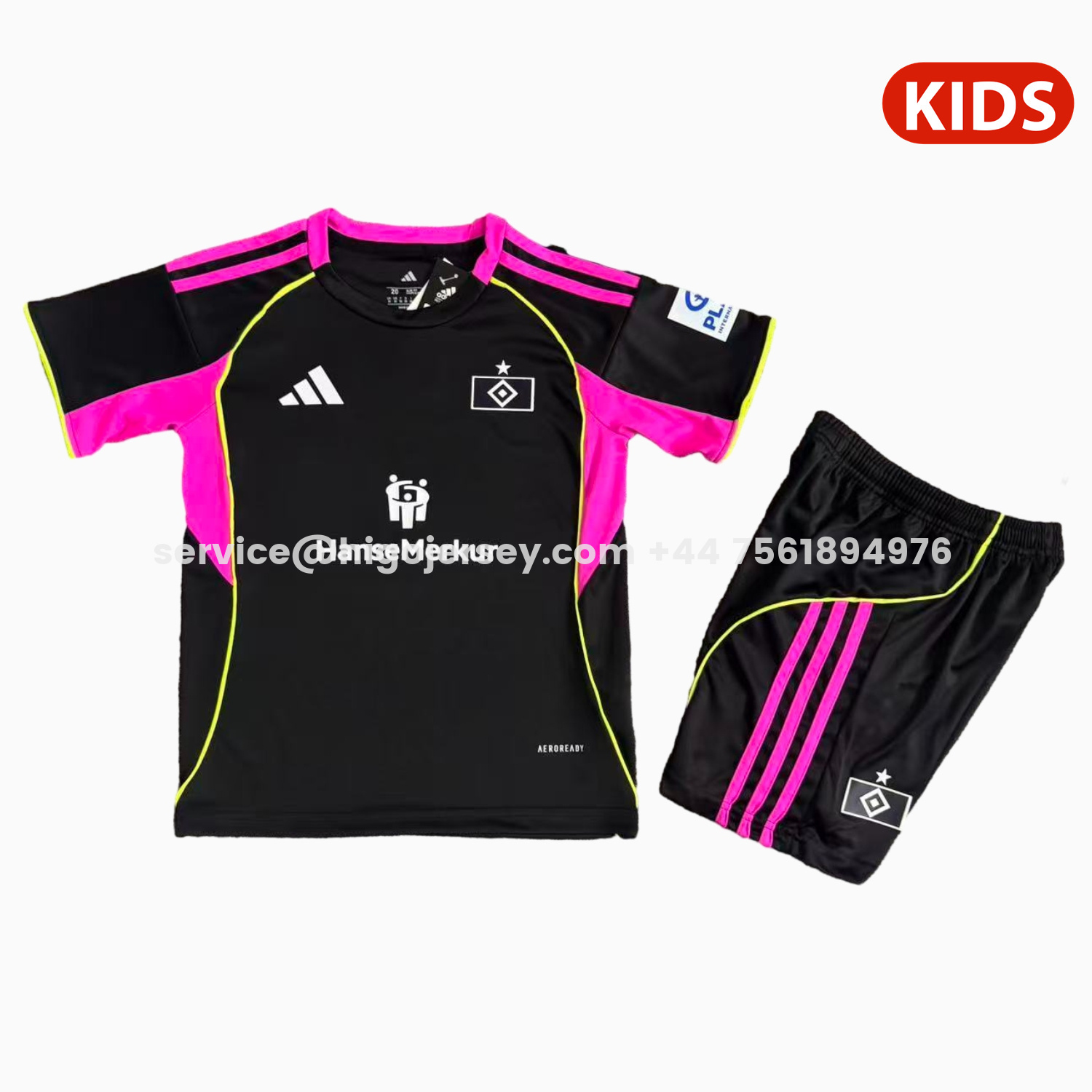 Higojerseys-Hamburger SV 25-26 Third Kids Kit