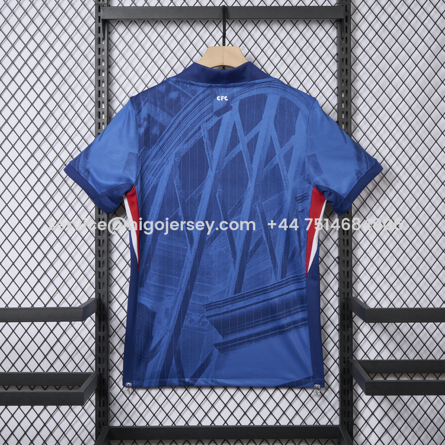 Higojerseys-C.H.E.L.S.E.A 25-26 Home Unsponsored Blue Jersey - Fans Version