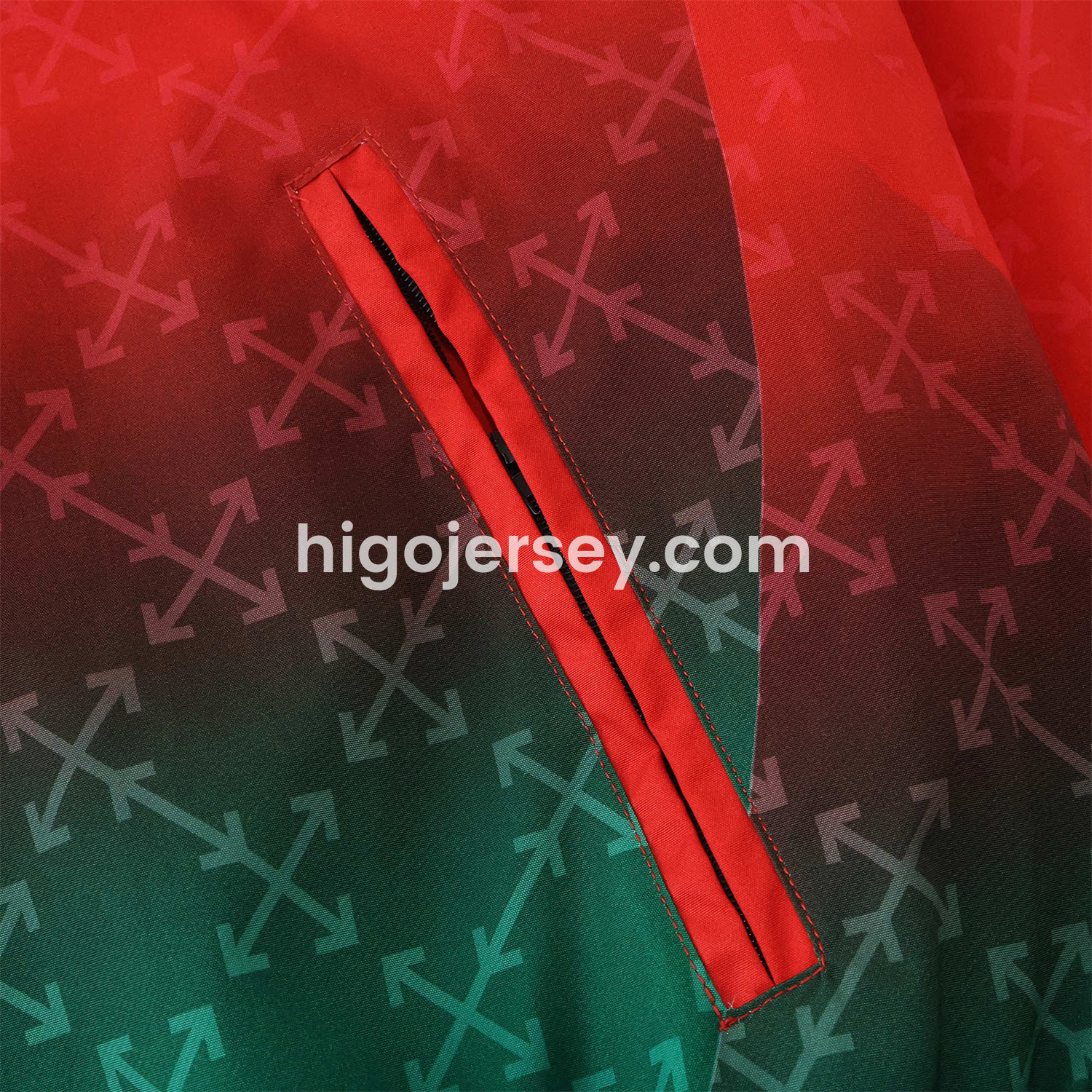 Higojerseys-AC Milan 24-25 Fourth “Diavoli” Special Edition Double Sided Reversible Windbreaker - Black & Red