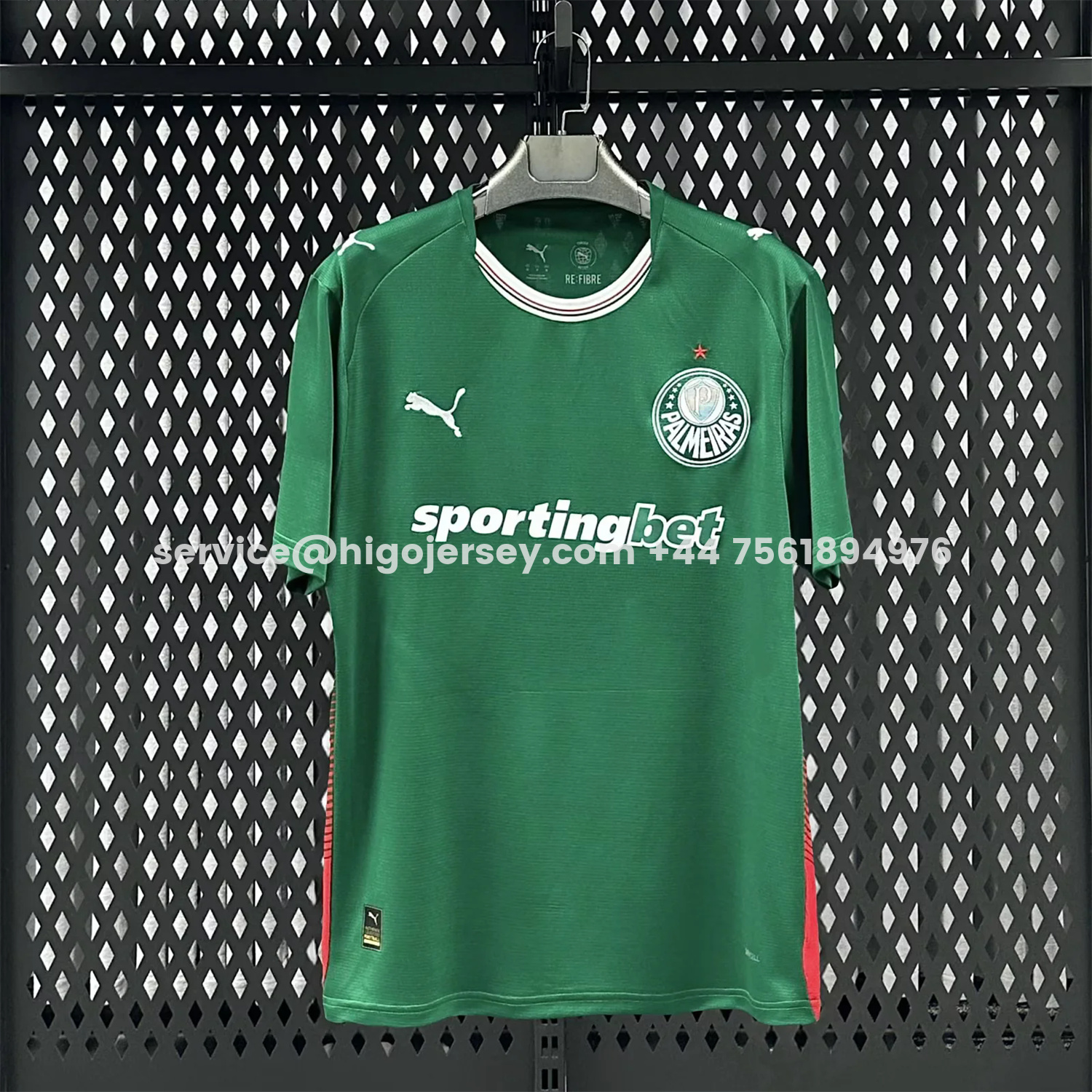 Higojerseys-Palmeiras 26-27 Home Jersey - Fans Version