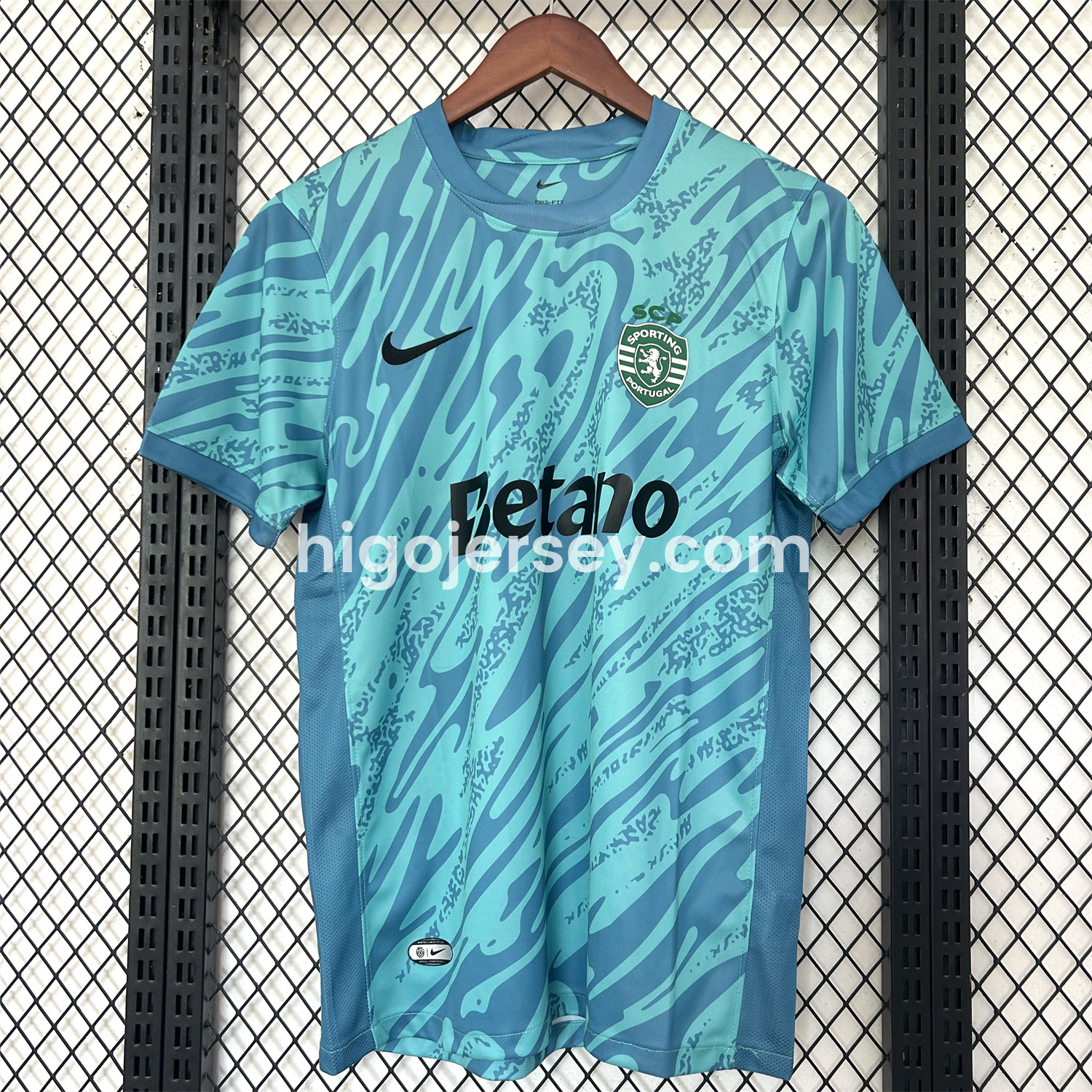 Higojerseys-Sporting CP 25-26 Blue Goalkeeper Jersey - Fans Version