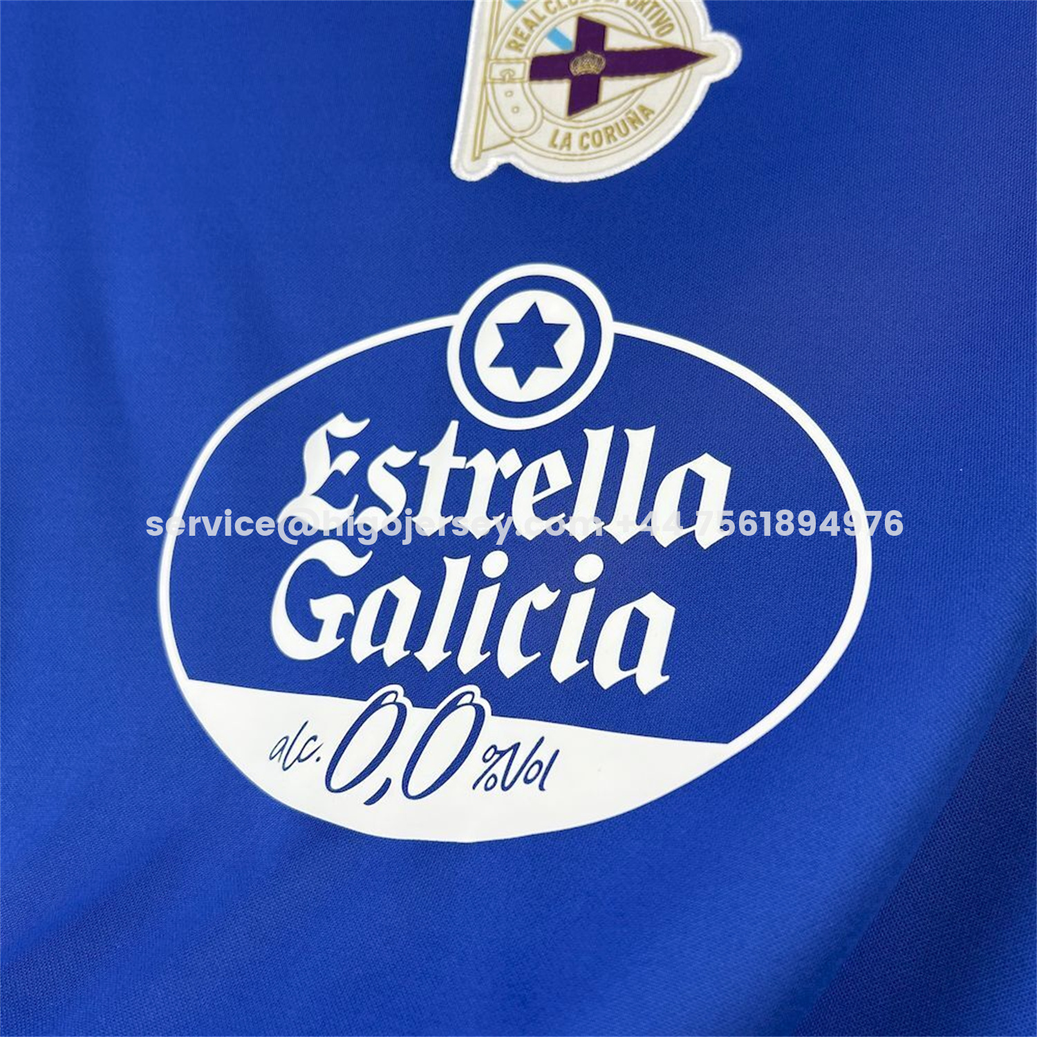 Higojerseys-Deportivo de La Coruña 25-26 Blue Special Jersey - Fans Version
