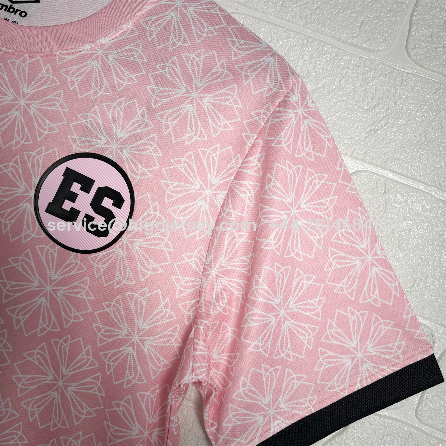 Higojerseys-El Salvador 2025-26 Pink Pre-Match Jersey - Fans Version