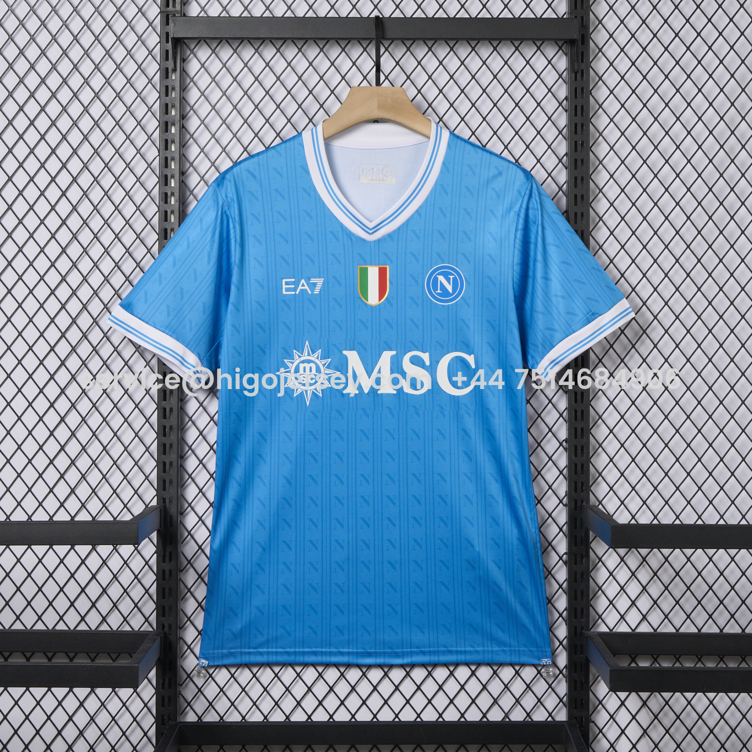 Higojerseys-Napoli 25-26 Home Jersey - Fans Version