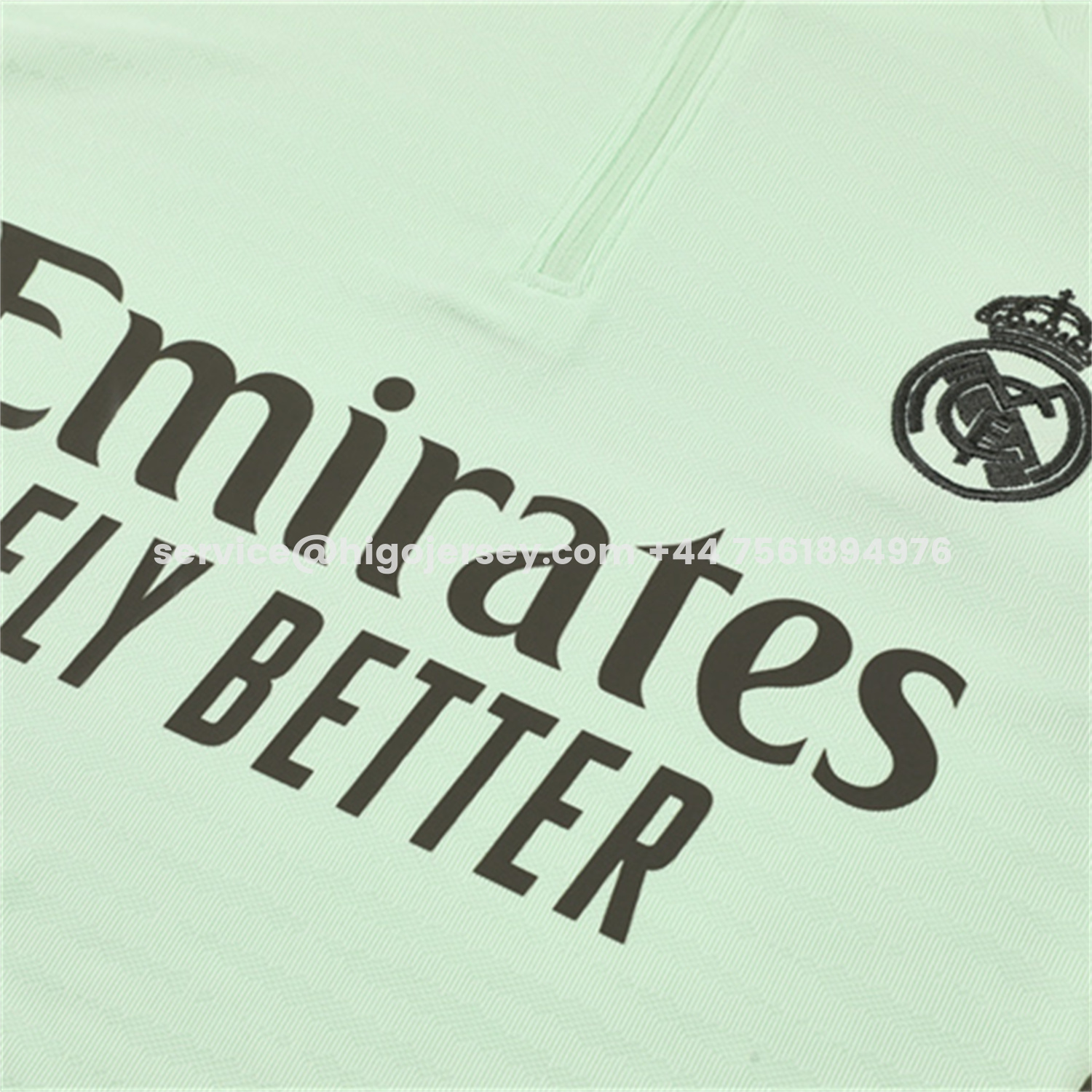 Higojerseys-Real Madrid 25-26 Long Sleeve Training Set - Player Version - Light Green Top and Khaki Pants