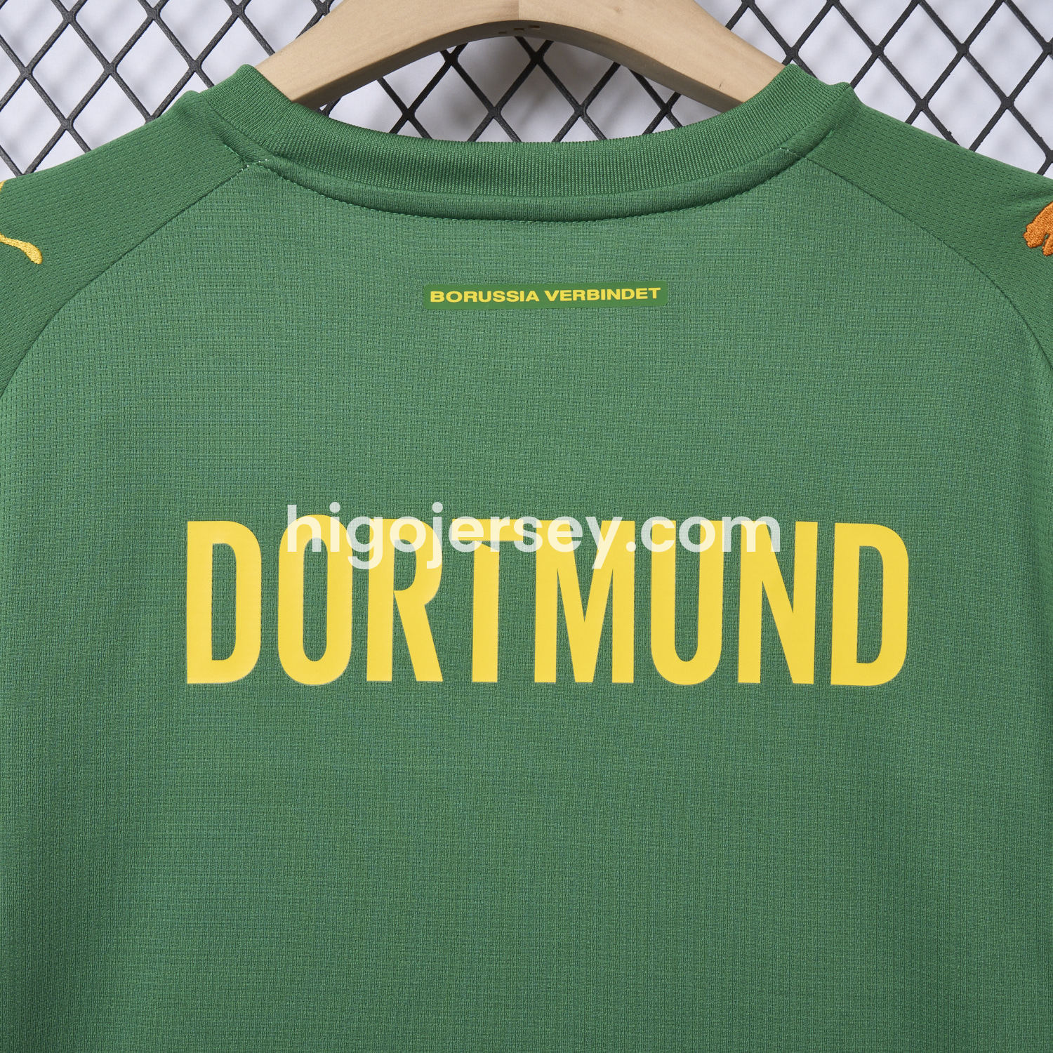 Higojerseys-Dortmund 25-26 Green Goalkeeper Unsponsored Jersey - Fans Version