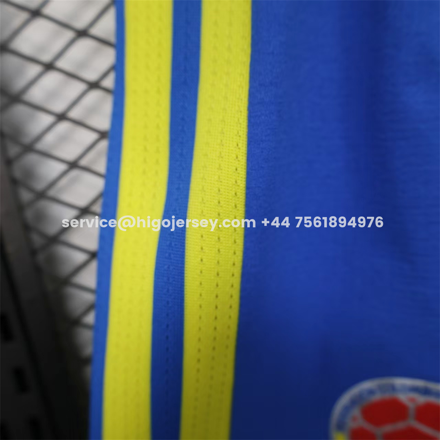 Higojerseys-Colombia 2026 Blue Shorts - Player Version