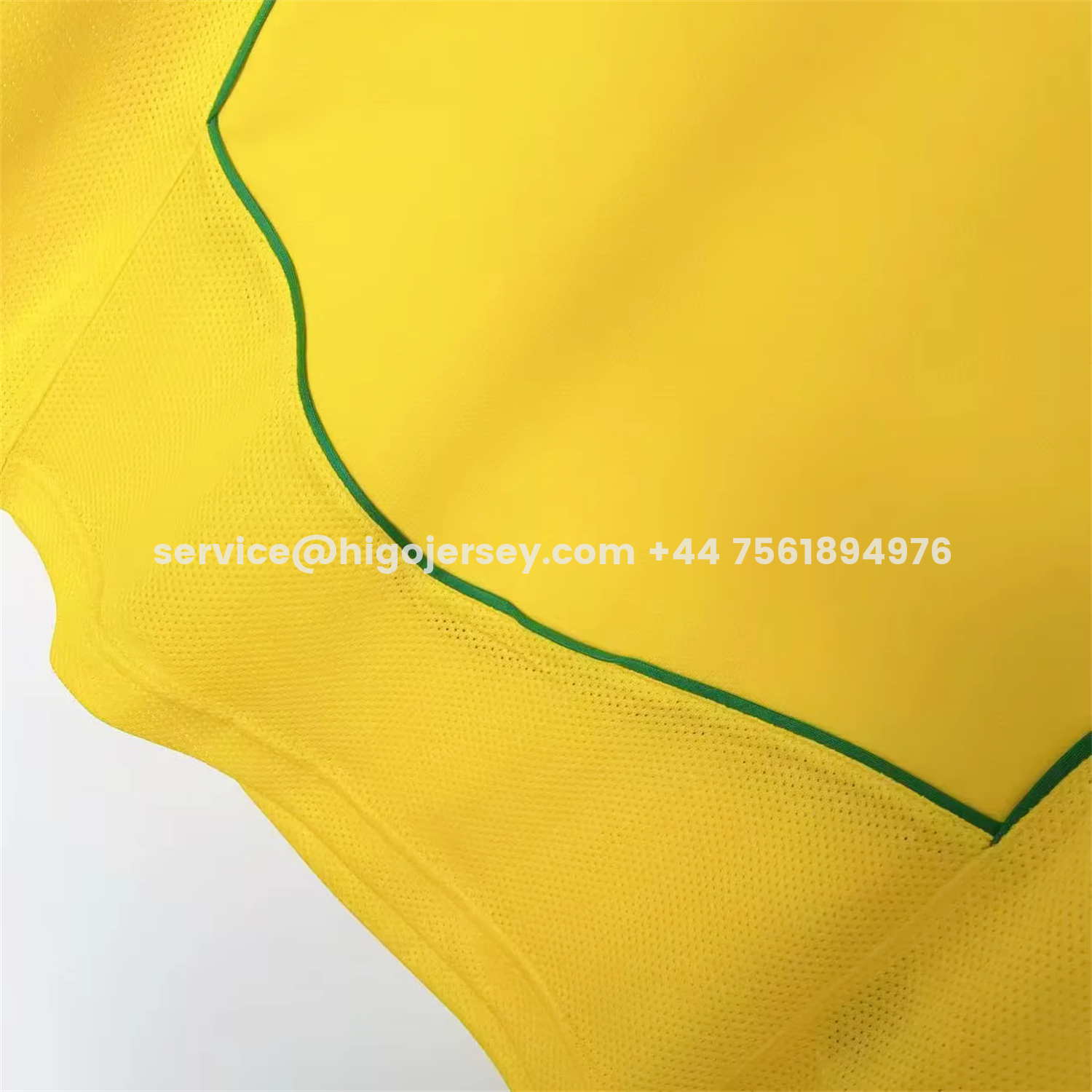 Higojerseys-Retro Brazil 2004 Home Long Sleeves Jersey
